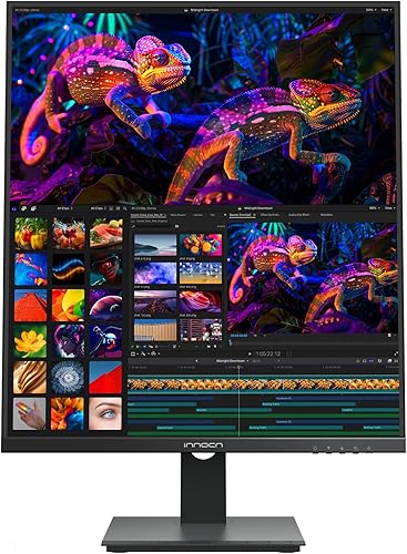 Miniatura 1 de INNOCN SDQHD 28 pulgadas 1618 2560 x 2880p Monitor de computadora con cámara web de 2.0MP con micrófono, soporte ajustable de alturapivote,