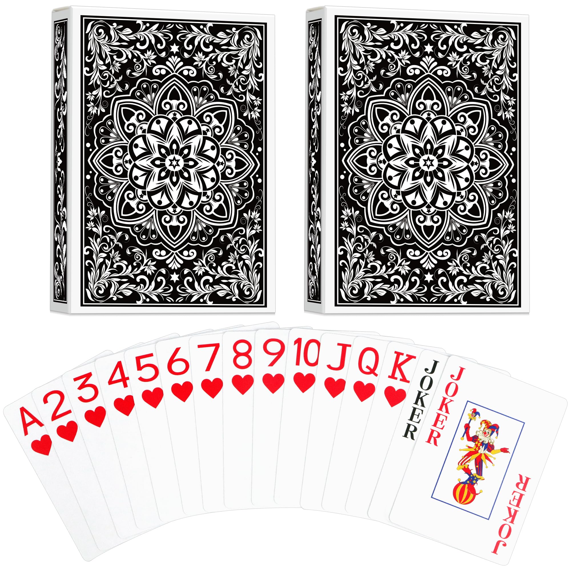 Aomaic playing cards (Black/Black) โ image 1