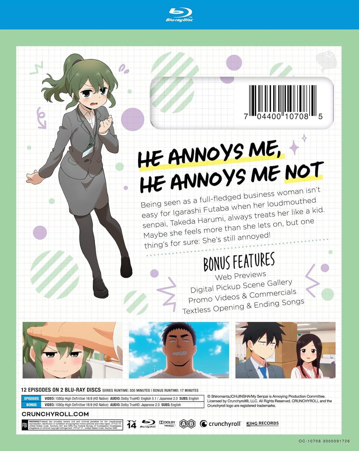 My Senpai Is Annoying - The Complete Season - Blu-ray