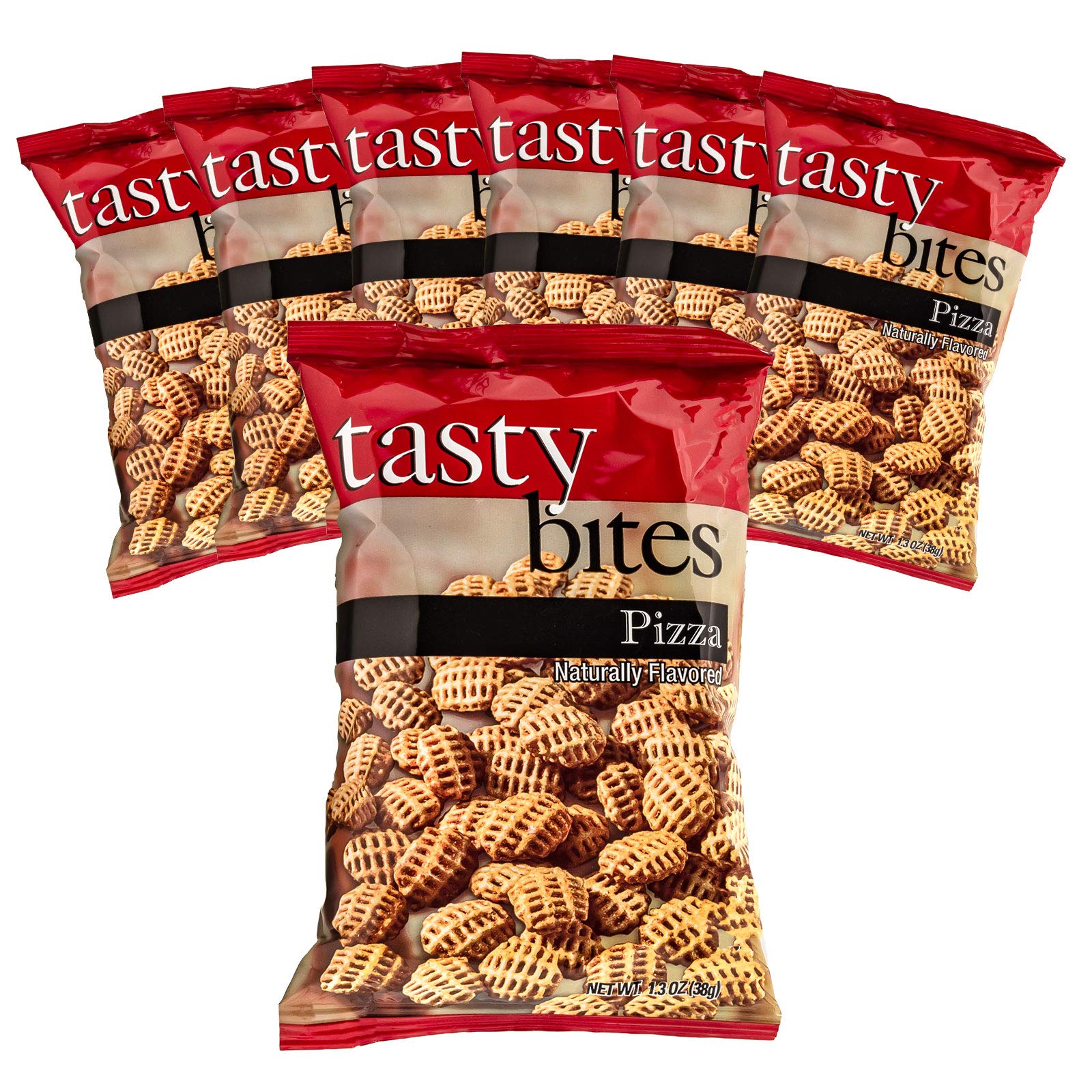 Weight Loss Systems Pizza Tasty Bites, 10g Protein, Low Fat, Low Sugar, Gluten Free, Healthy Diet Snack, 7 Bags Pizza 1 Count (Pack of 7)
