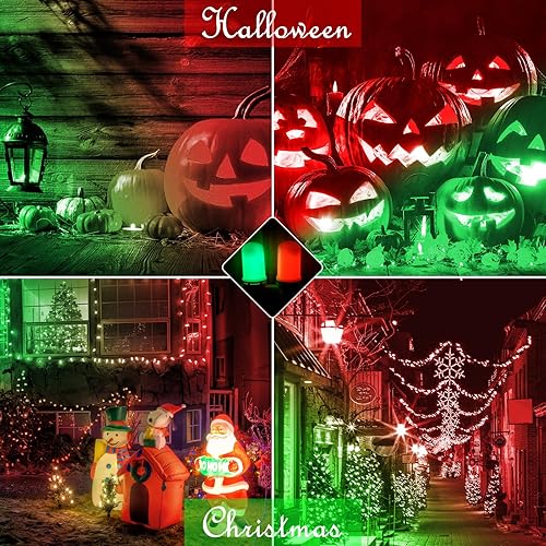 Miniatura 5 de Bestview Bombillas LED con efecto de llama, 4 modos, base inteligente E26E27, bombillas parpadeantes para Halloween, Navidad, fiesta, porche,