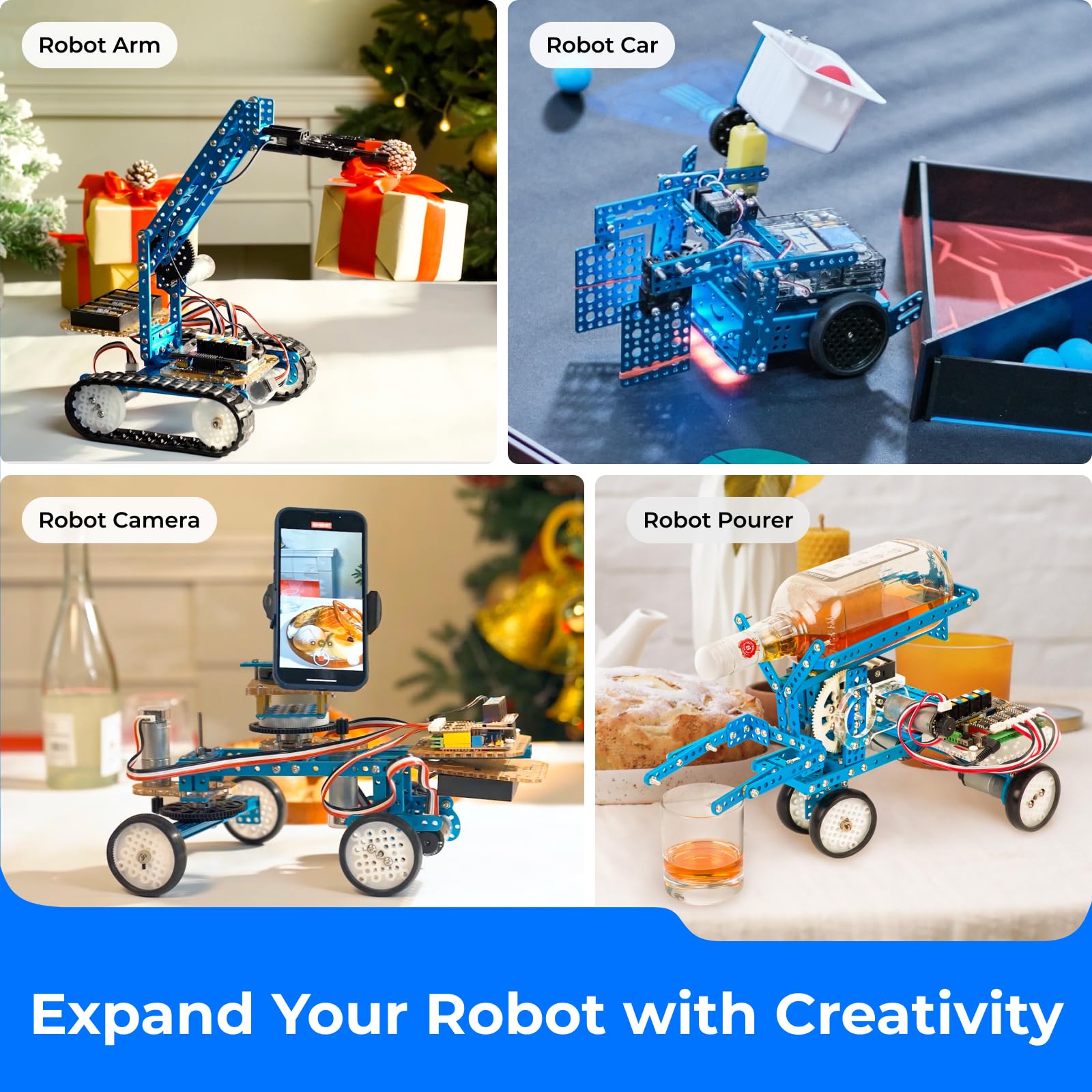 Makeblock Ultimate 2.0 ロボットキット Makeblock Robot Diy Ultimate 2.0 Kit (Multicolour) : Amazon.in