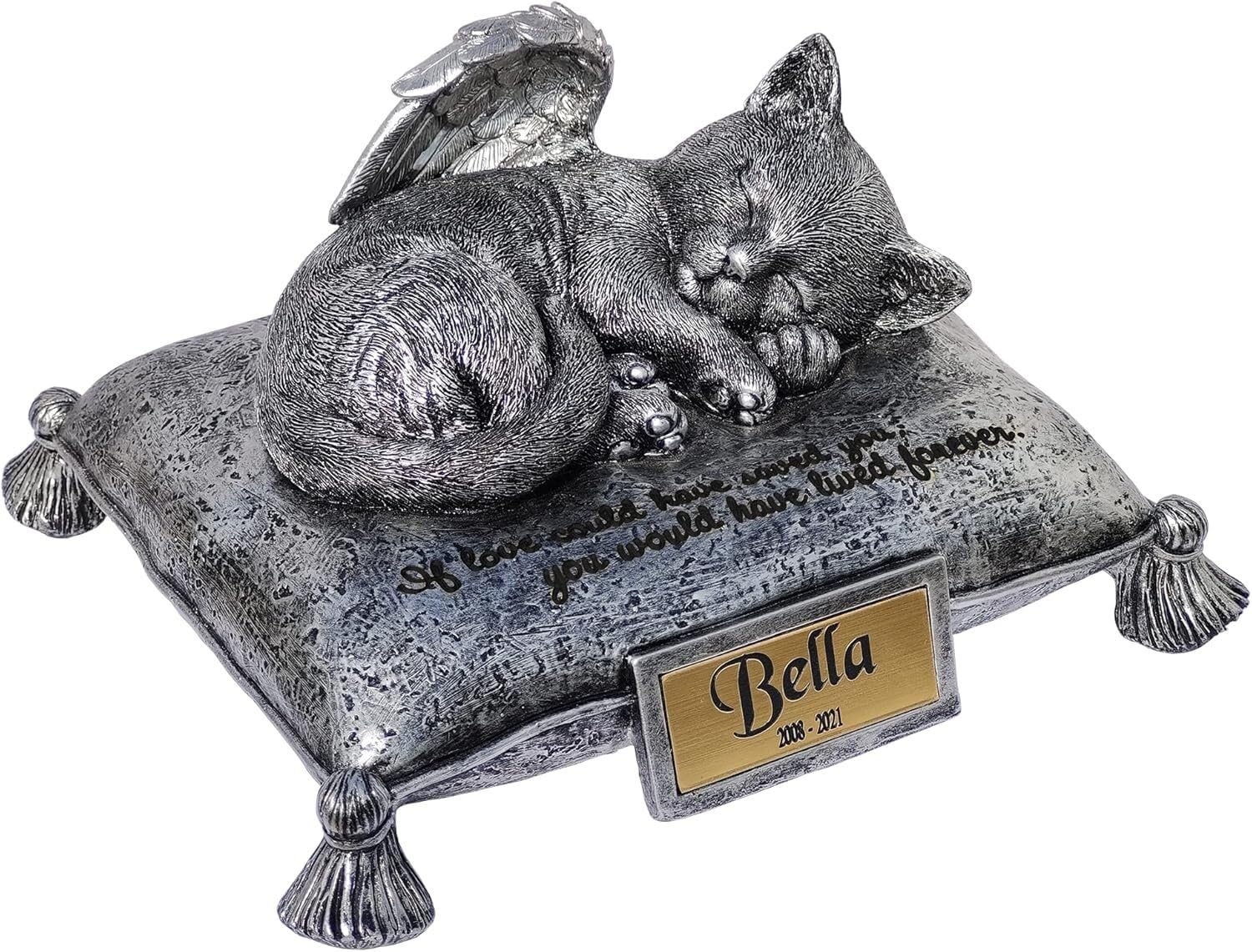 Urna de cremación para gatos JvFbjLF y estatuas conmemorativas para mascotas pequeñas