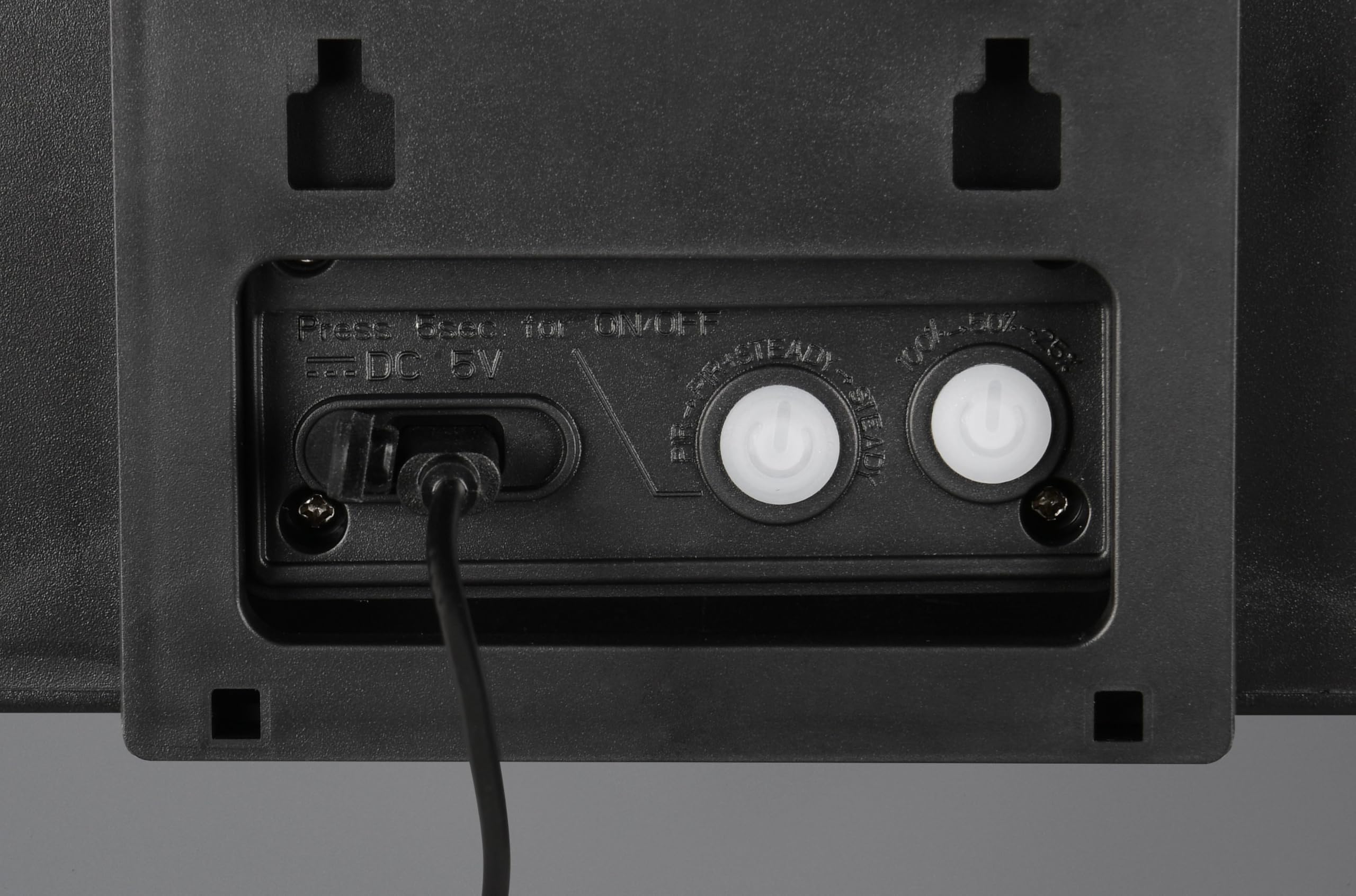 Reality Leuchten LED Applique murale solaire d’extérieur ATICO R24696132, Plastique Noir mat, 8 Watt LED, Hybride Solaire/Batterie, Capteur crépusculaire, Capteur de mouvement