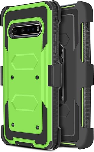 Funda ThinQ para LG V60 ThinQ de alta resistencia a los impactosarmadura de alta resistencia a los impactos, funda de pantalla integrada con soporte