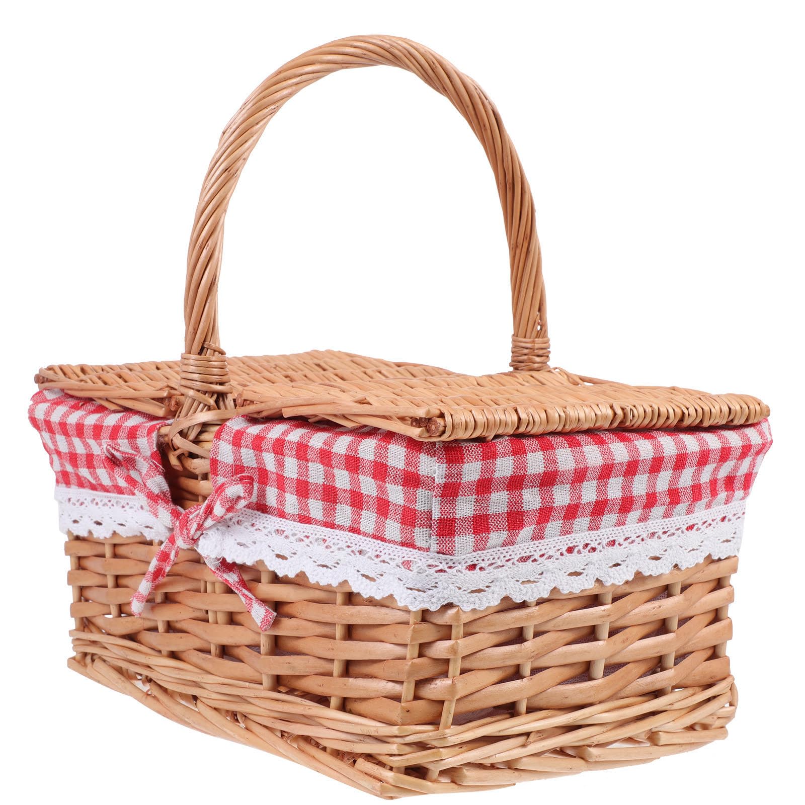 Panier de pique-nique Toyvian avec couvercle, la solution déco et transport pour vos fêtes