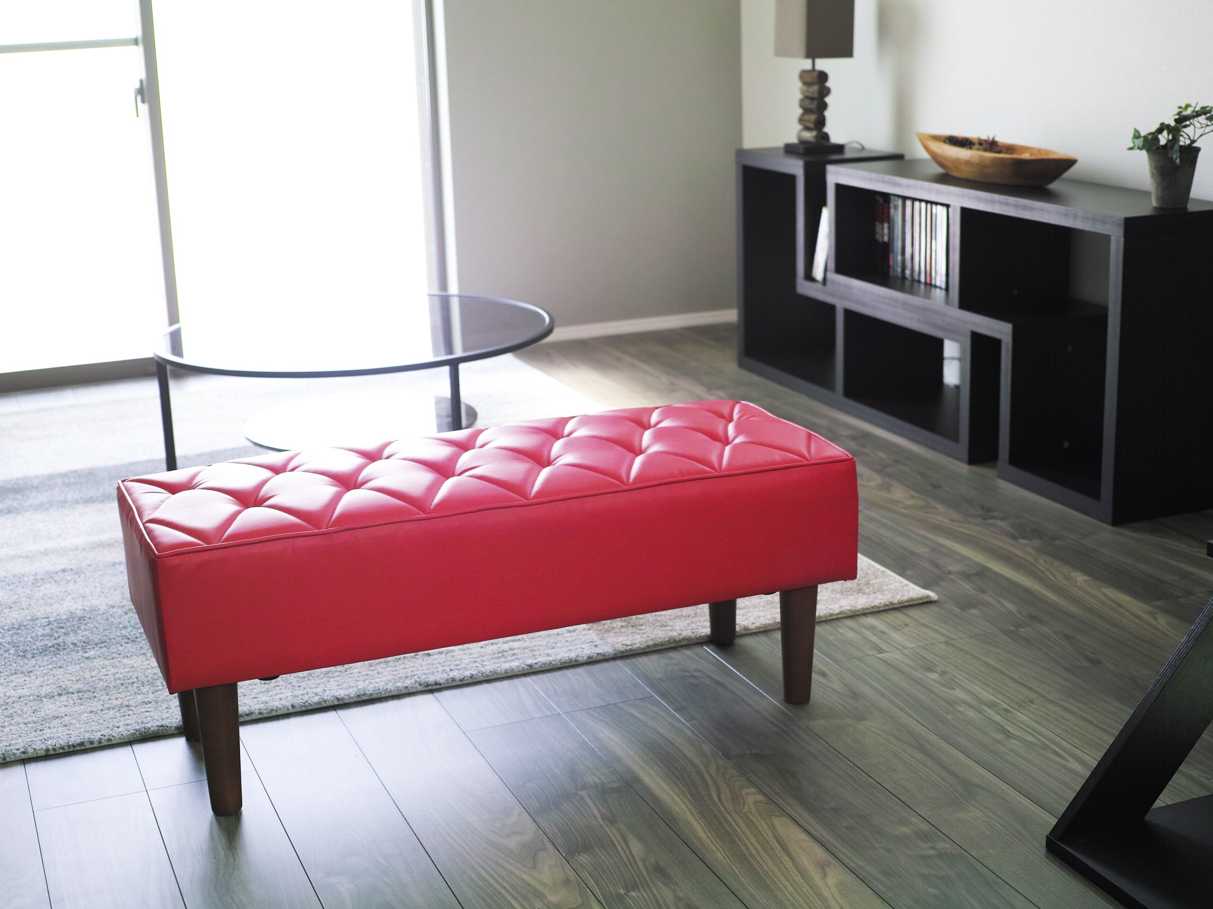 Amazon｜North Orange ベンチソファ ベンチソファー 背もたれ