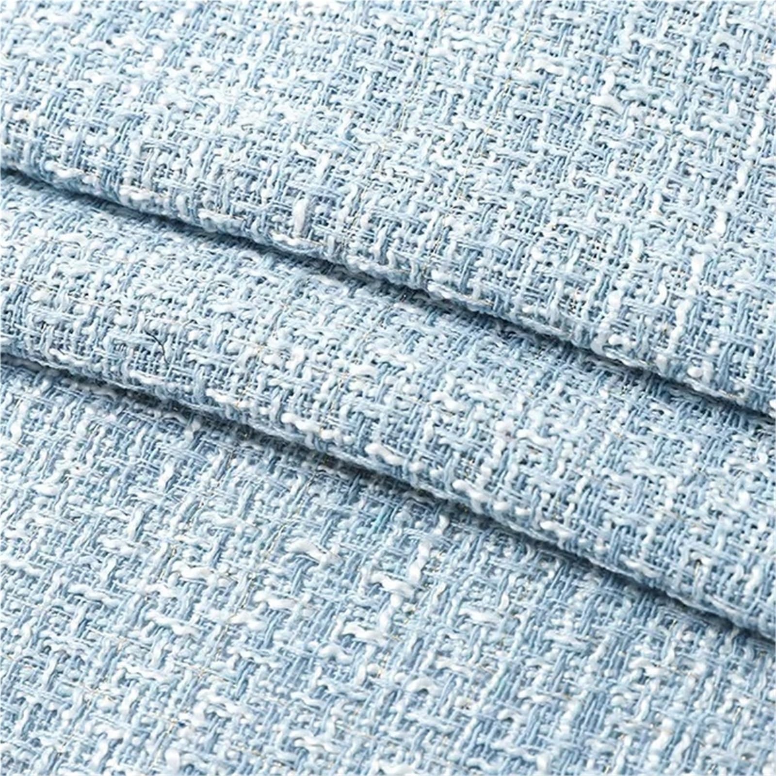 Tradycyjna tkanina tweedowa, Polyester Tweed Fabric Multicolor 100-300x148cm(Color 3,300x148cm)