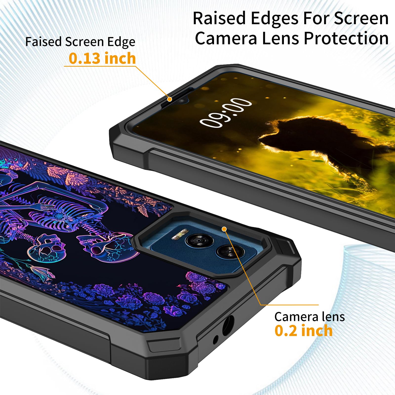 Amazon.com: SDDFRHGH for Blu View Speed 5g Case,for Blu View Speed