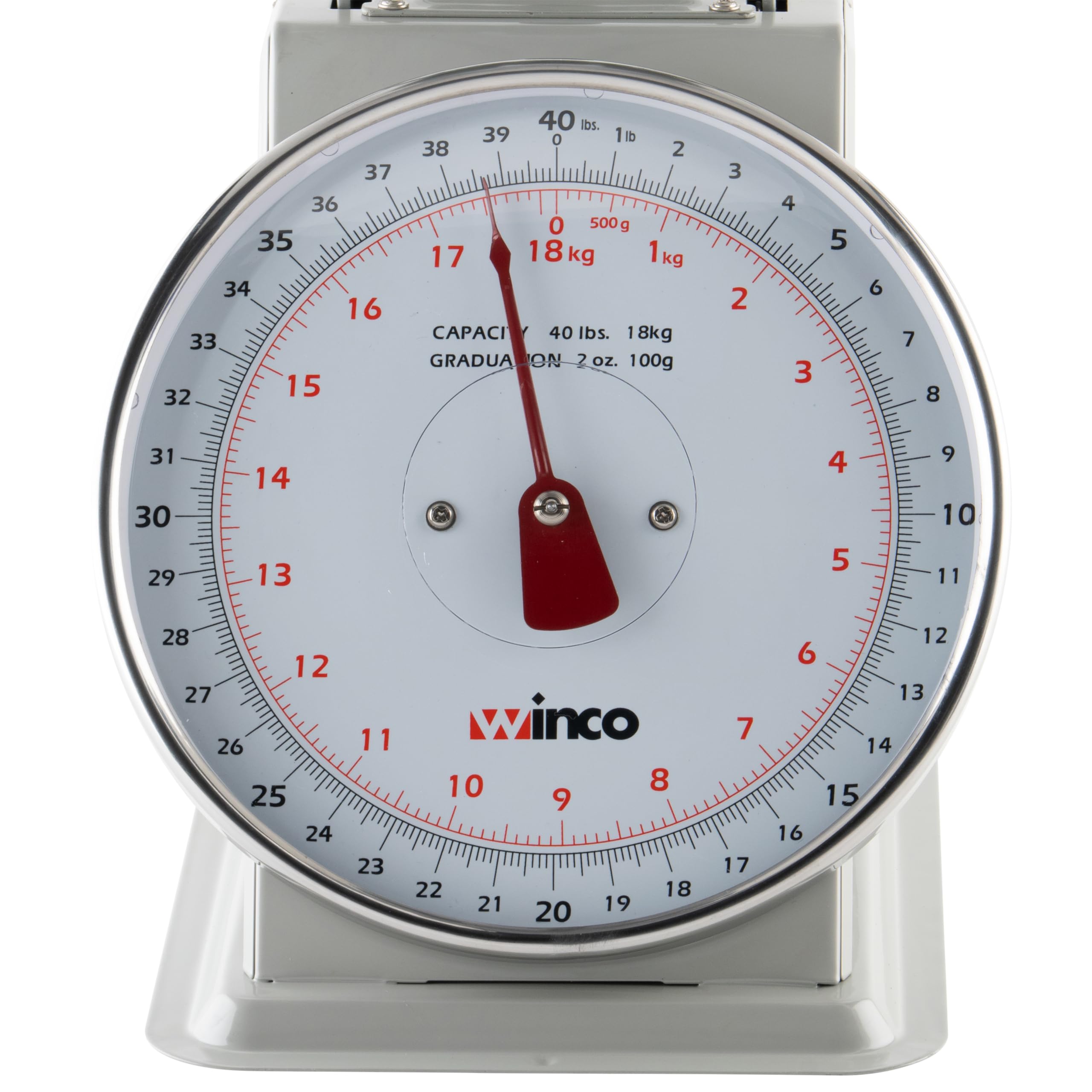 Winco 40lb Scale - Accurate Kitchen & Commercial Weighing -4