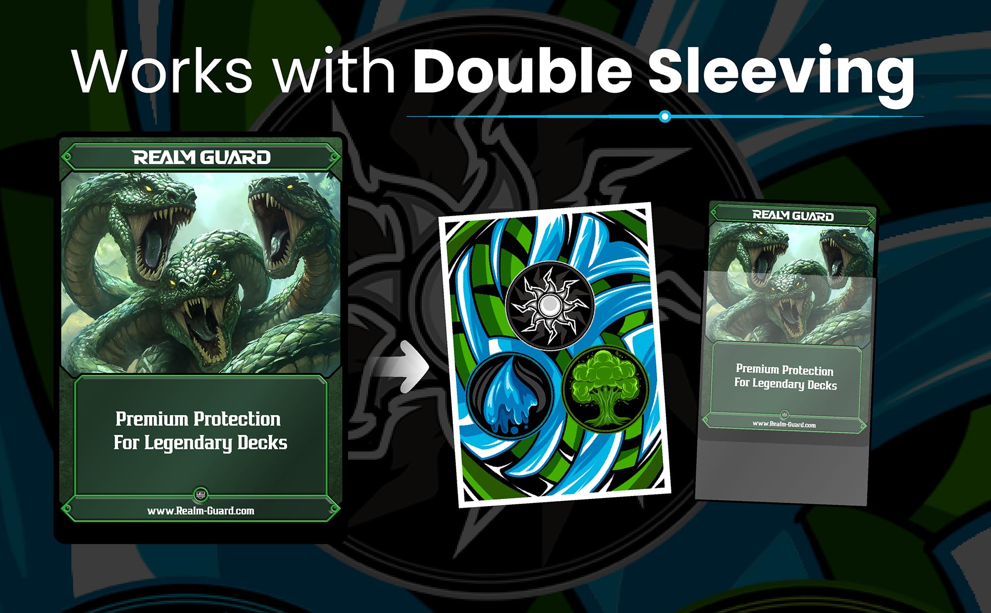 modern guard card sleeves Realm 100ct Textured Matte TCG/MTG Art (Vault Boy) : Toys & Games safe and acid BCW Green Elite2 Deck Guards