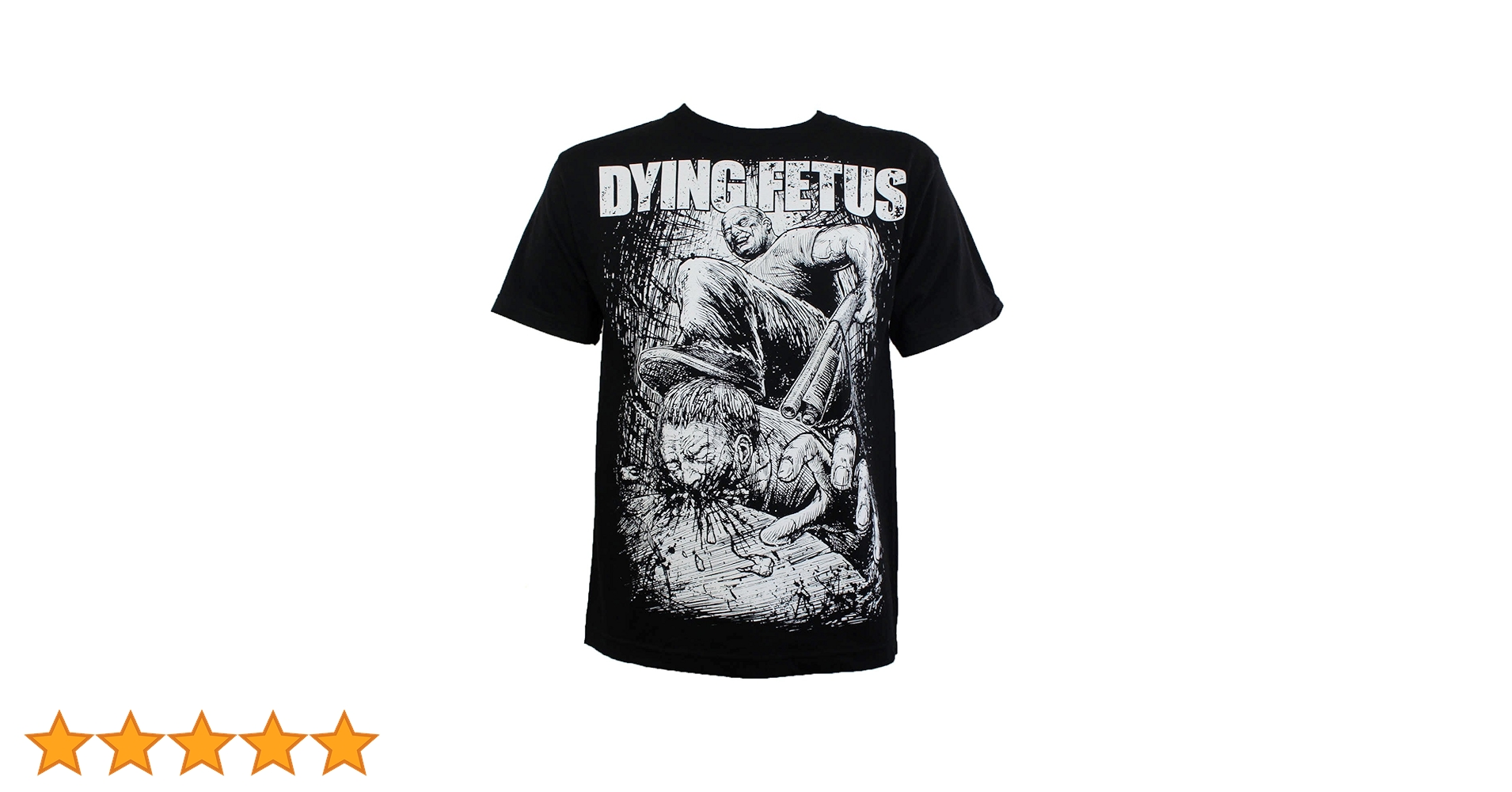 Dying Fetus Men's Curb Stomp T-Shirt Black 2XL : Amazon.ca