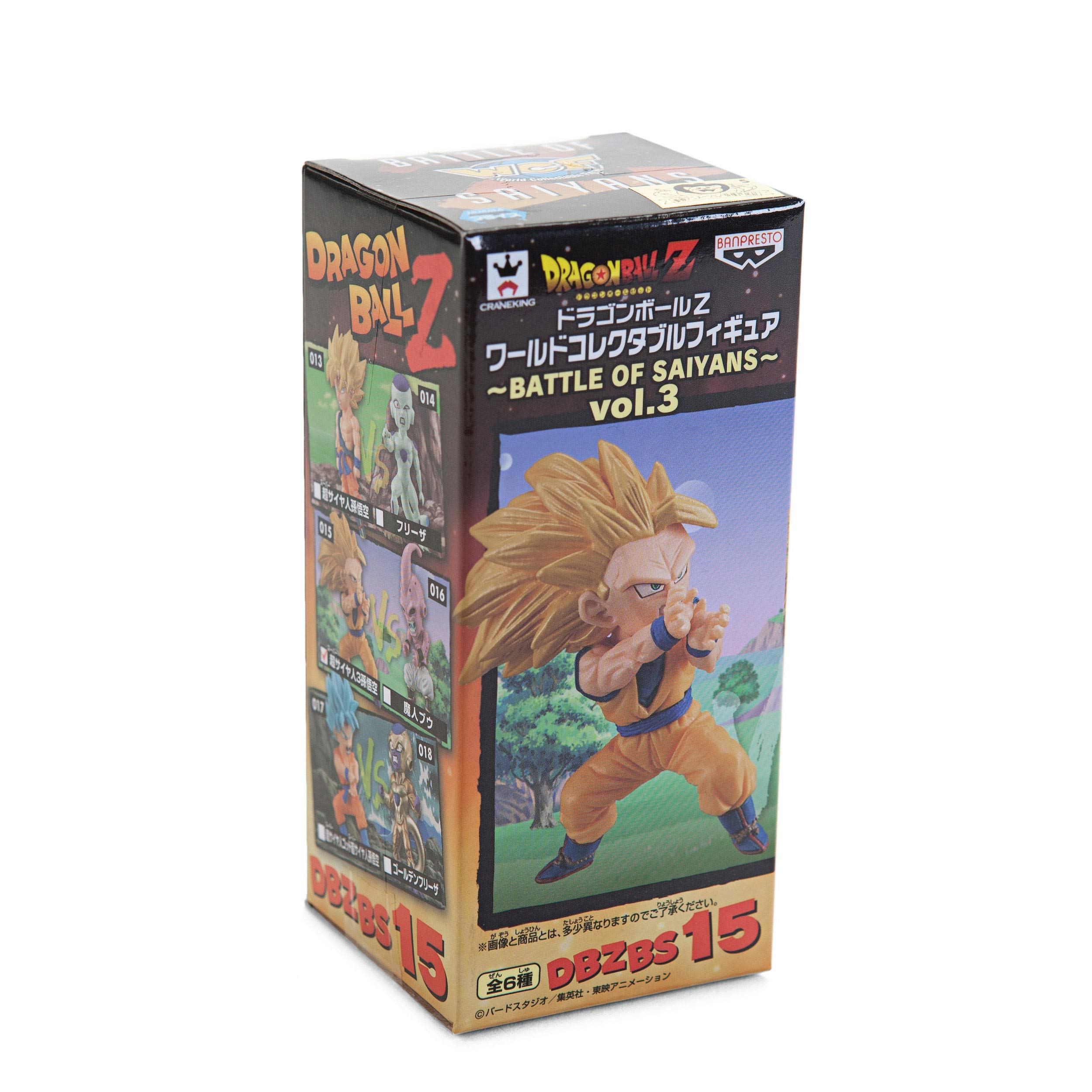 Dragon Ball Z Battle of Saiyans Vol. 3 Super Saiyan 3 Goku WCF PVC