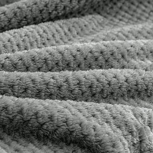 Miniatura 5 de BEDELITE Manta de viaje compacta con bolsa, portátil y plegable, juego de almohada y manta de viaje jacquard 2 en 1, manta de avión esencial de