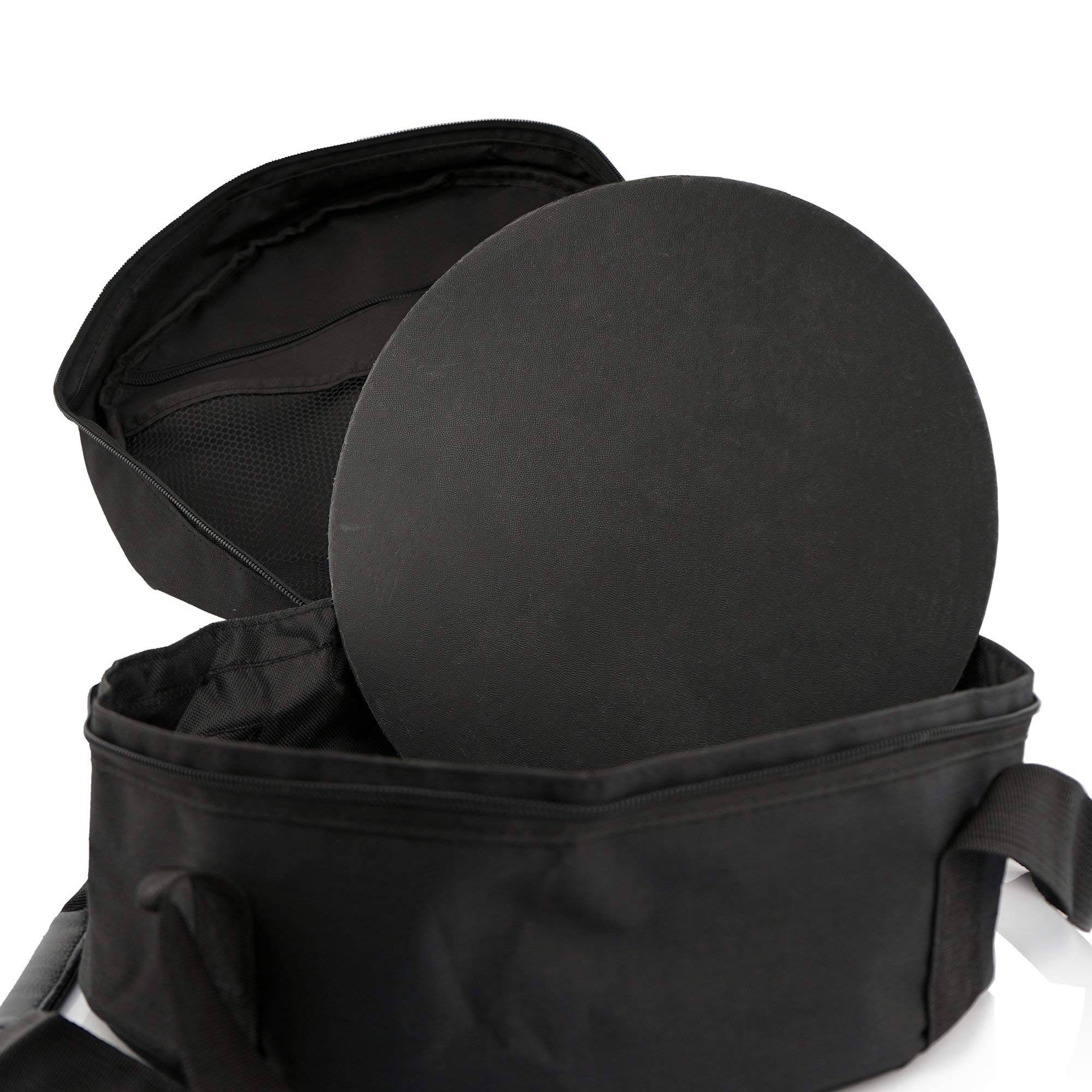 BBQ-TORO Dutch Oven Sac de Transport pour Pot en Fonte | Sac de Rangement | Noir | Sac pour Dutch Oven (Sac pour Dutch Oven de 6 et 9 QT)