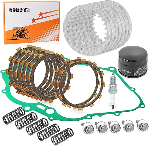 Miniatura 4 de Kit de embrague de servicio pesado placas de fricción Junta de resortes para Yamaha Raptor 660 660R SE edición limitada 2001 2002 2003 2004 2005