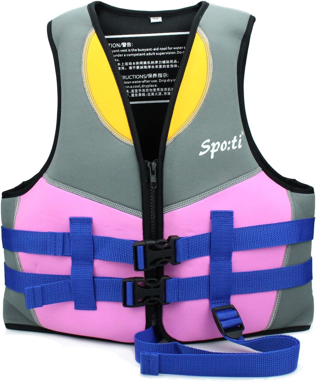 Life Jackets for Girls Genwiss Neoprene Child Life Vest