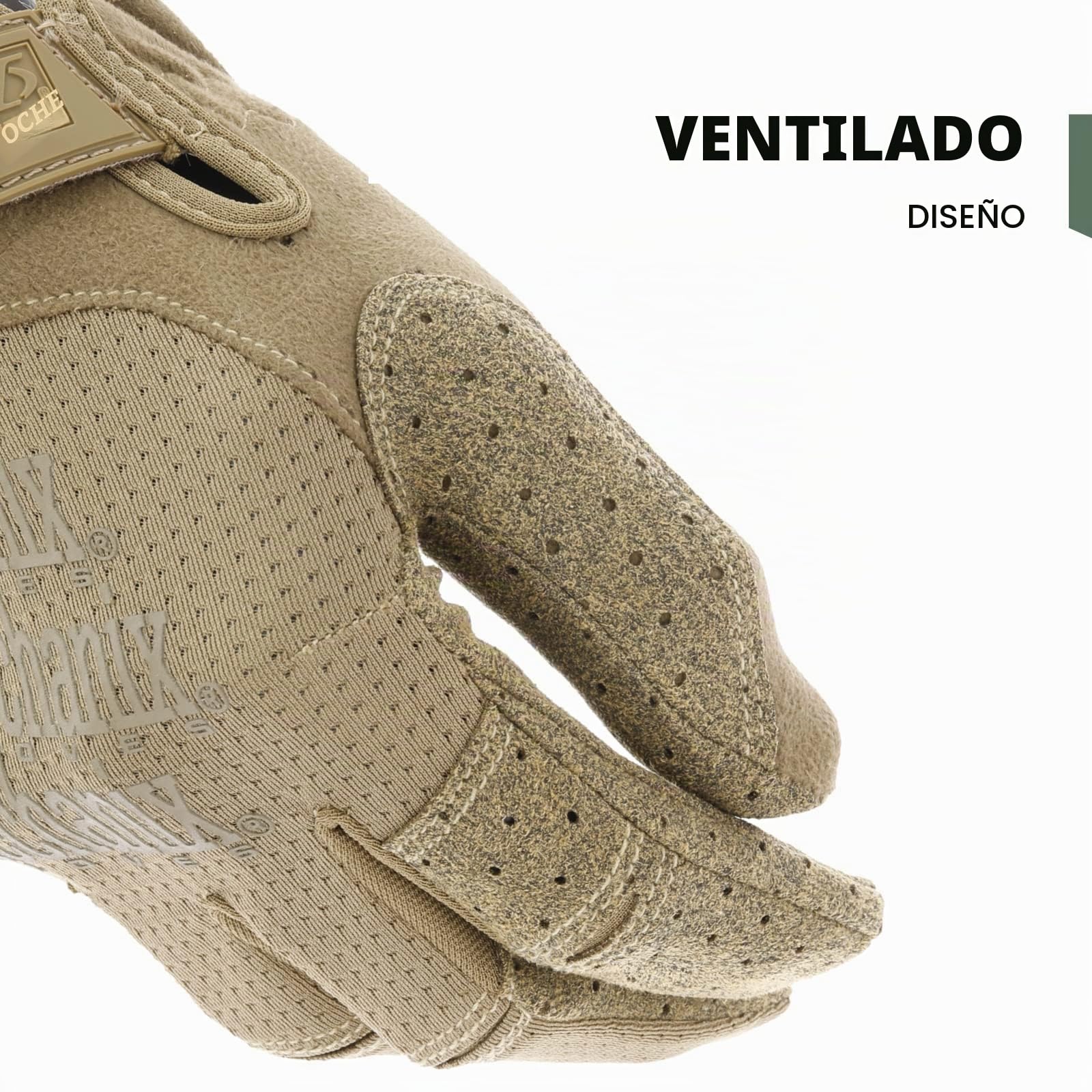 Mechanix Wear - Specialty Vent Coyote Guantes (Small, Marrón) | Capacidad táctil y diseño de alta destreza para airsoft, paintball y trabajo de campo con construcción de guantes ventilados