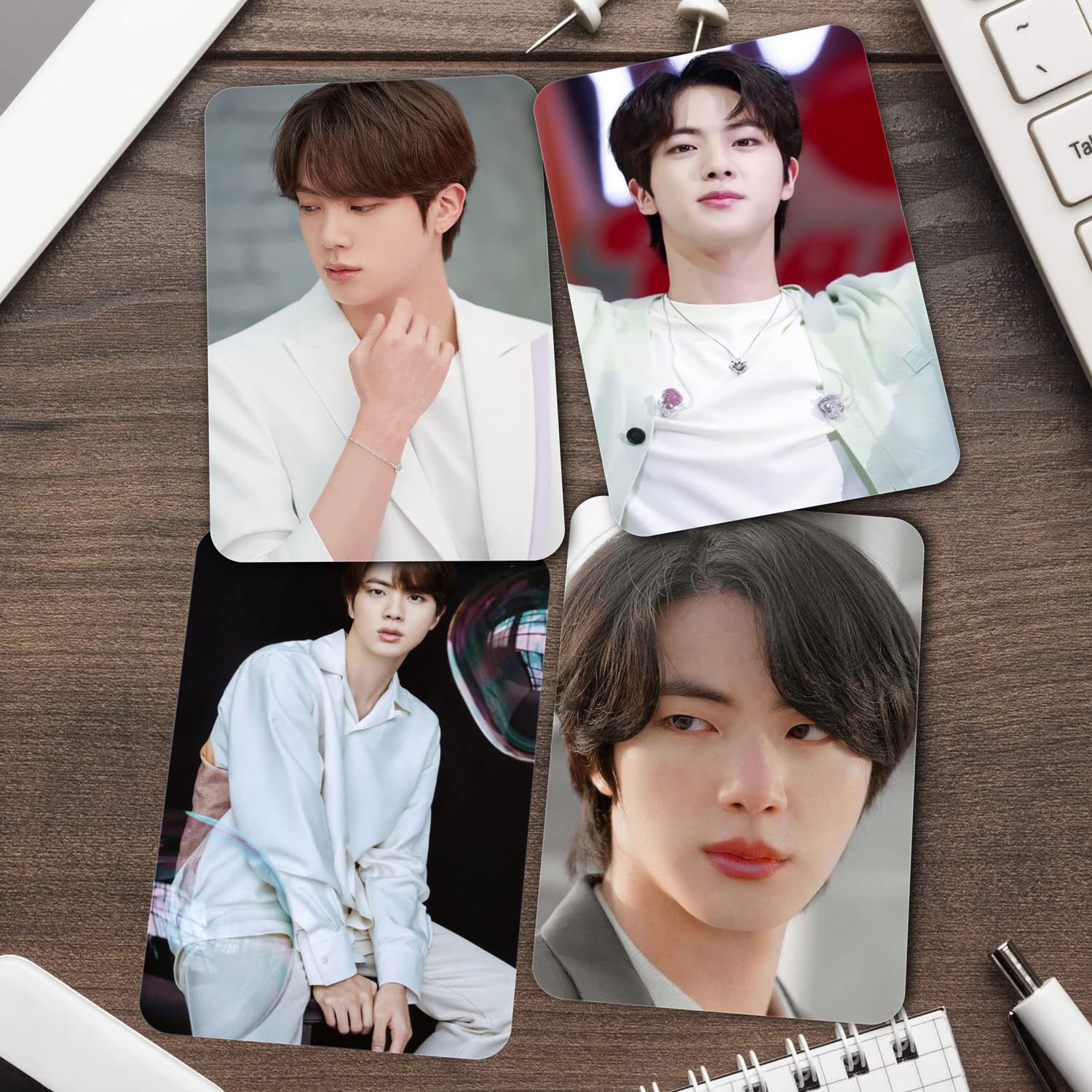 NS Trading BTS Photo Card Jin (Member) Bias Pack Set of 16 +