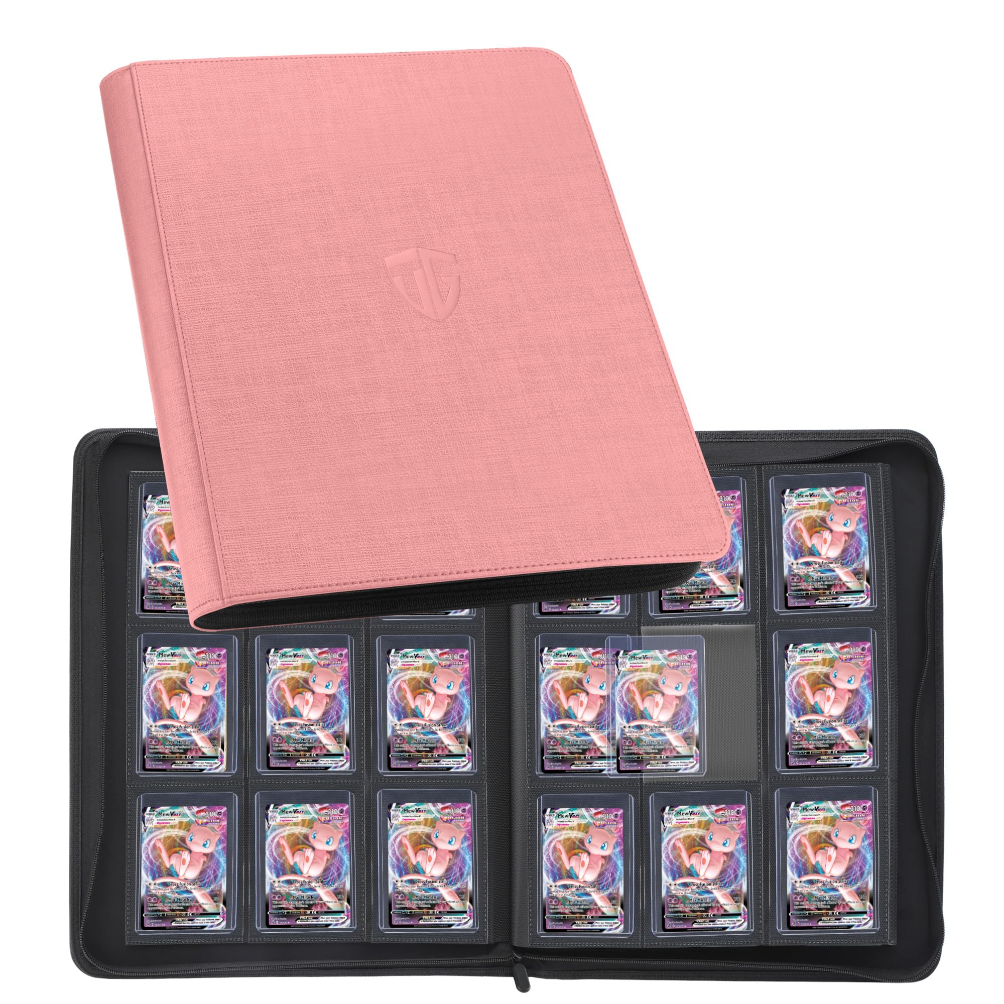 TCGUARD Toploader Binder For 216 Cards - 9 Pocket Trading Card Album, Holds 3x4" Toploaders For MTG & TCG - View #12