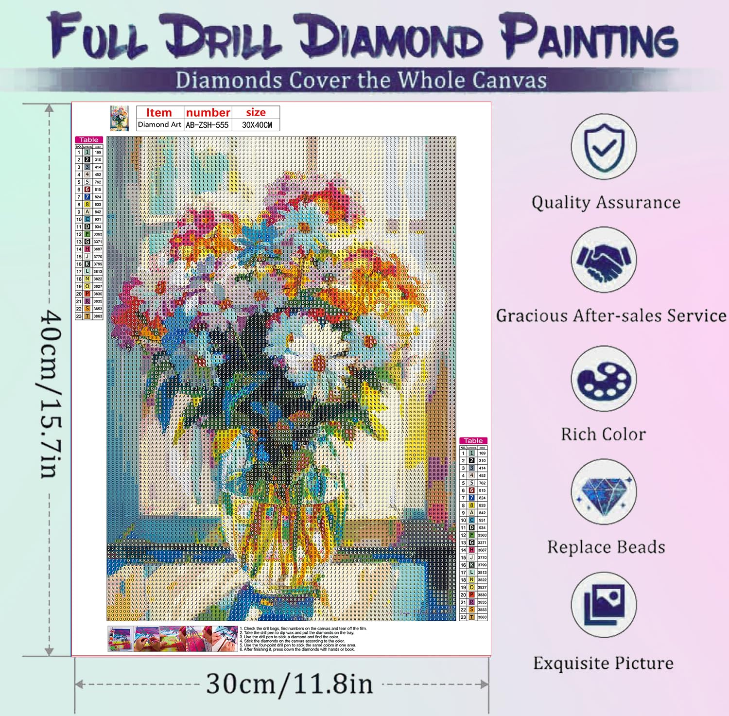 Diamond Art Kits For Adults, Gnome 5D Diamond Painting Kits 2 thumbnail image