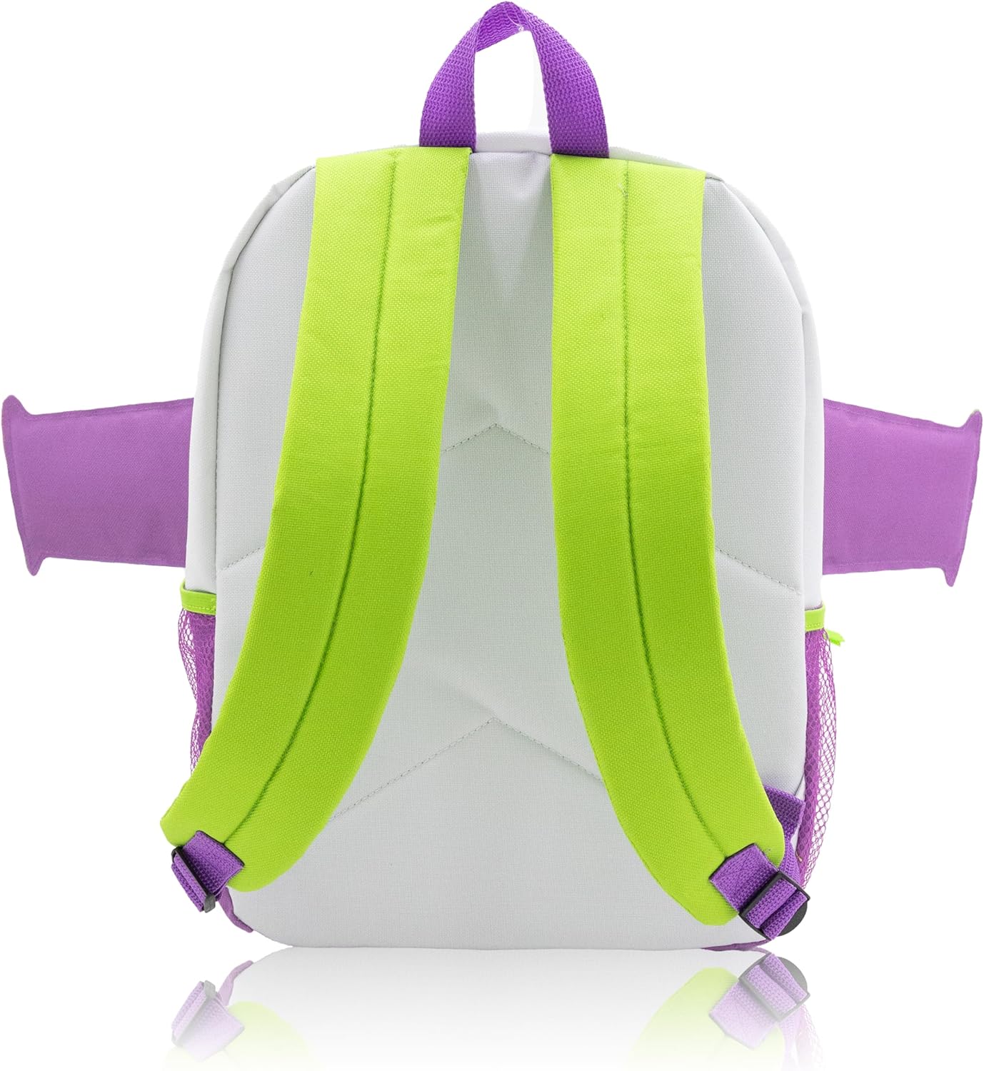 Disney Pixar Buzz Lightyear Backpack for Kids | Toy Story School Bookbag with Front Pocket, Padded Straps & Wing Appliques | Lightweight Travel Backpack for Boys, Girls, or Teens | 16" | Ages 3+