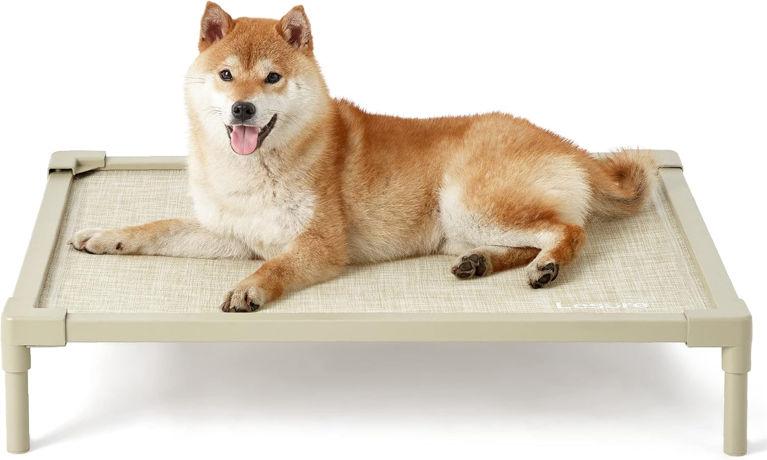 Lesure Elevated Chew Proof Dog Bed - Cooling Raised Dog Cots for Small Dogs, Portable Indoor & Outdoor Pet Hammock Bed with No-Slip…