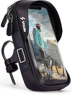 ONEFLOW Handyhalterung Fahrrad Lenkertasche Wasserdicht für Samsung A + J Reihe Fahrradhalterung 360° Drehbar Handyhalter ...