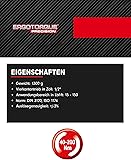 KS TOOLS 516.6542 Clé dynamométrique à cliquet Ergotorqueprecision 1/2" 20-200 Nm Rouge Acier - 3
