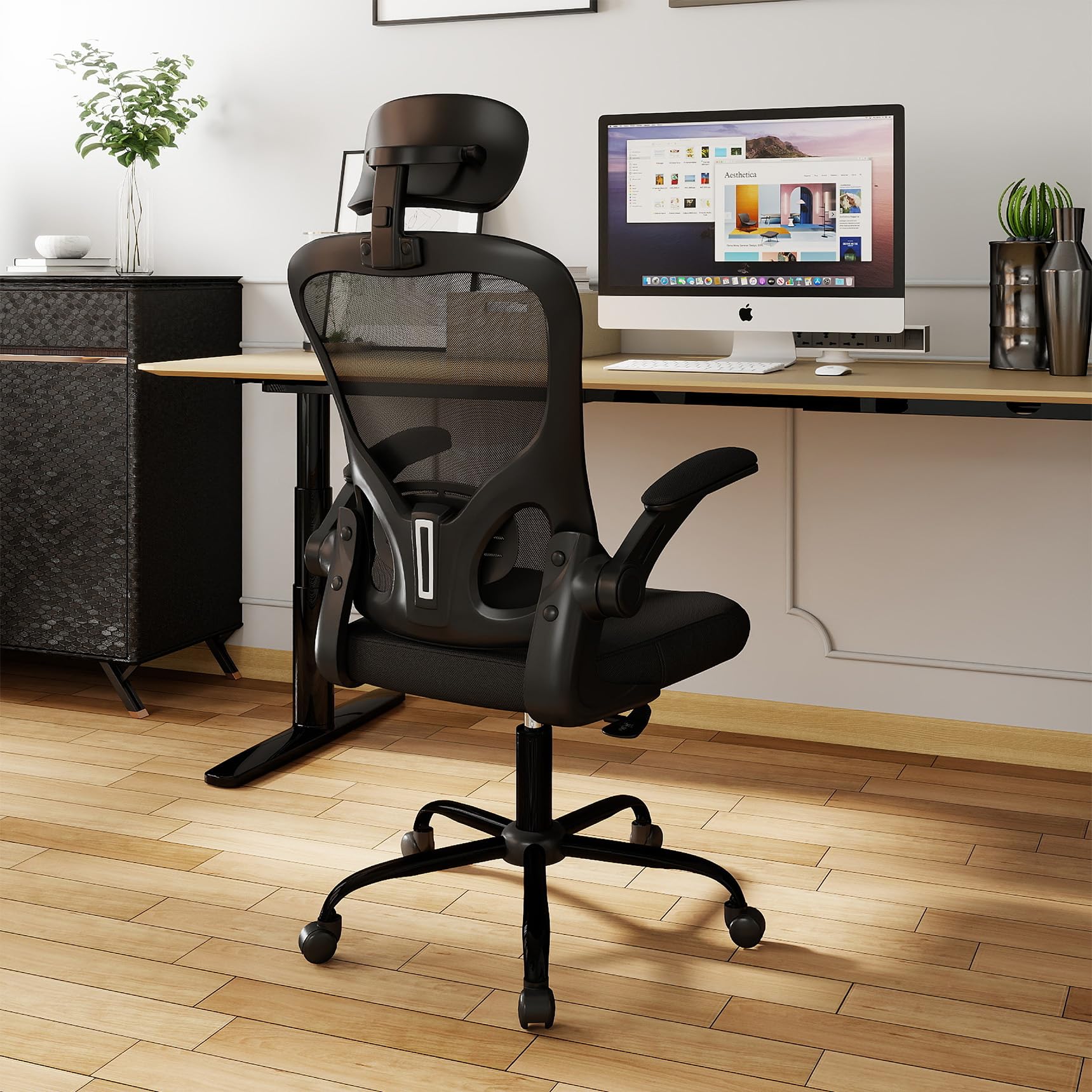 ralex-chair Ergonomic Office Chair with Adjustable Headrest & Lumbar Support
