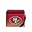 FOCO NFL Unisex Gradient Print Lunch Bag Coolergradient Print Lunch Bag Cooler, San Francisco Ers, Standard