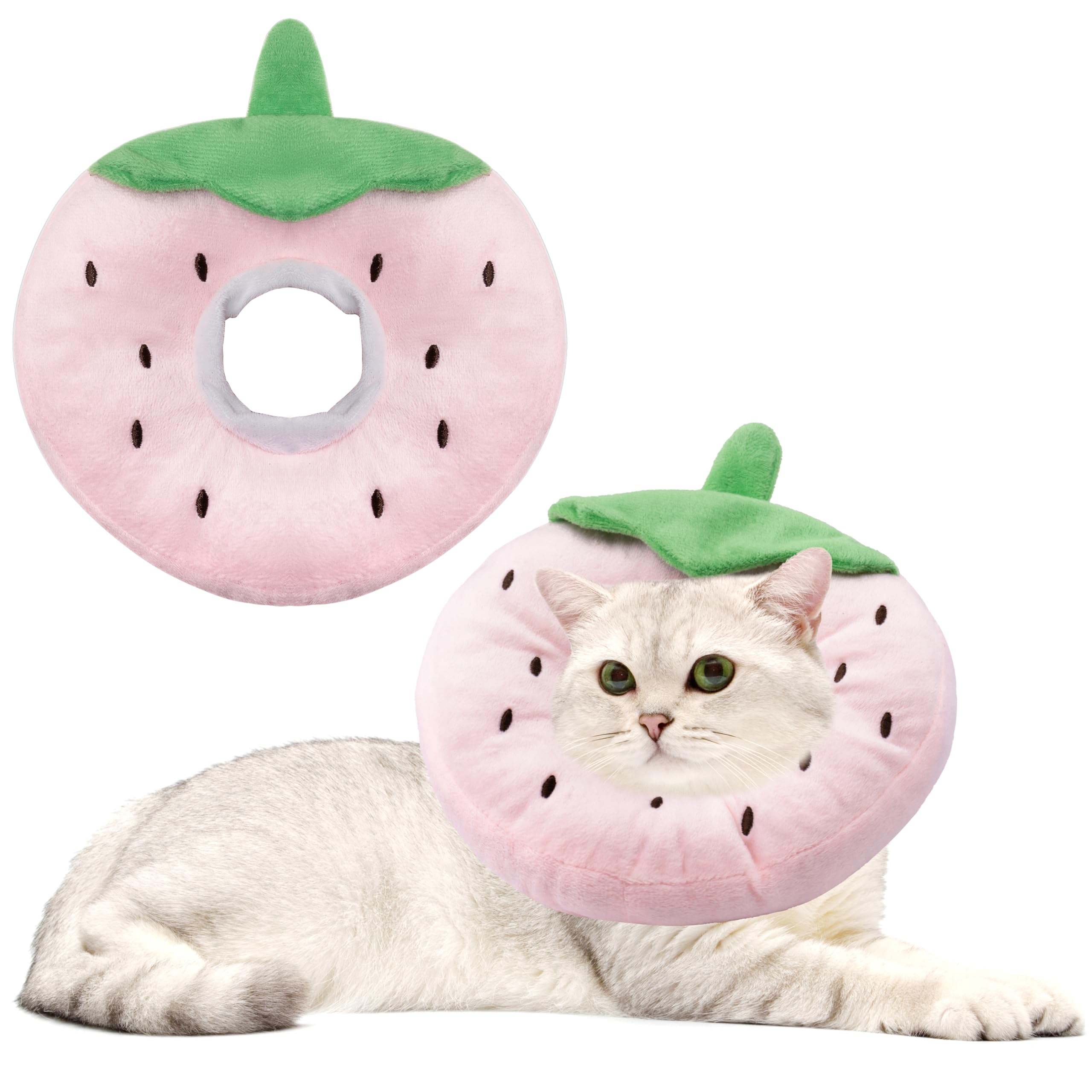 Soft Cat Cone Collar, Cute Cats Recovery Collar Suitable for Cats