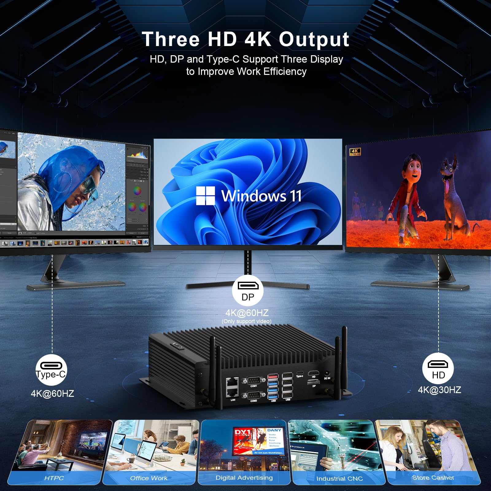 AVADO ミニPC Windows 11 i7-10710U SSD 4GB Amazon.com: HISTTON Mini PC Windows 11 Pro, Industrial PC Core i7