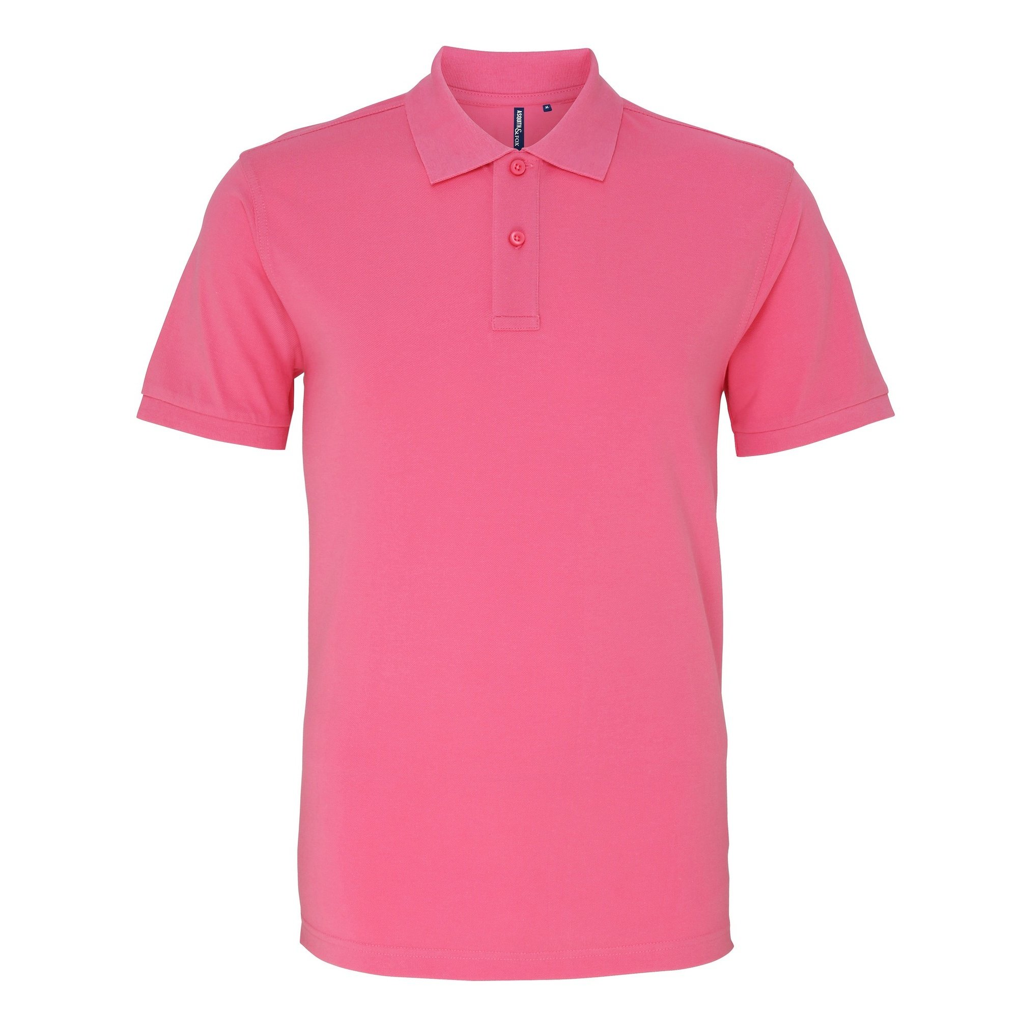 Asquith And Fox Men's Pink (Neon Pink 000) Asquith & Fox Polo Short Sleeve Polo Shirt, Pink (Pink Carnation 000), XX-Large (Manufacturer Size:2xl)