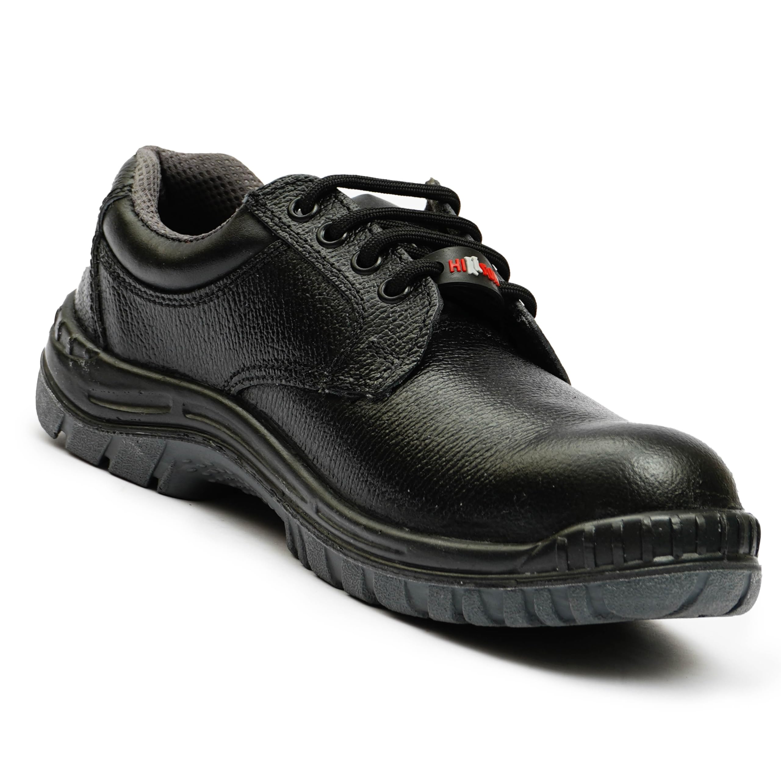 Hillson Samurai Steel Toe ISI and CE Certified Dual Density Protective Safety Footwear with 200J Toe Cap (Steel Toe, 7) Black (B0D4583MP7) Amazon Price History, Amazon Price Tracker