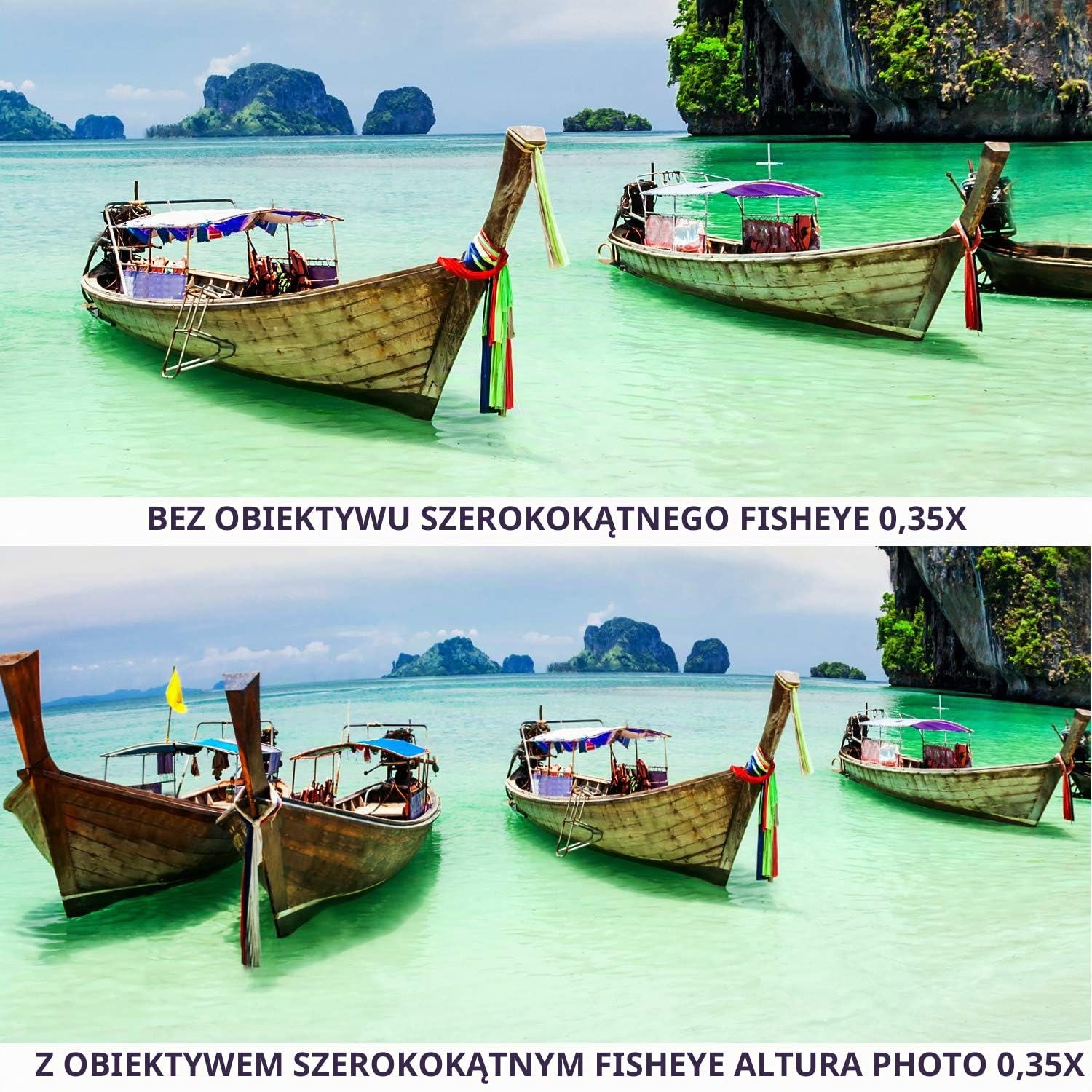Altura Szerokokątny obiektyw 58 mm 0,35 x 0,35 mm z porcją makro