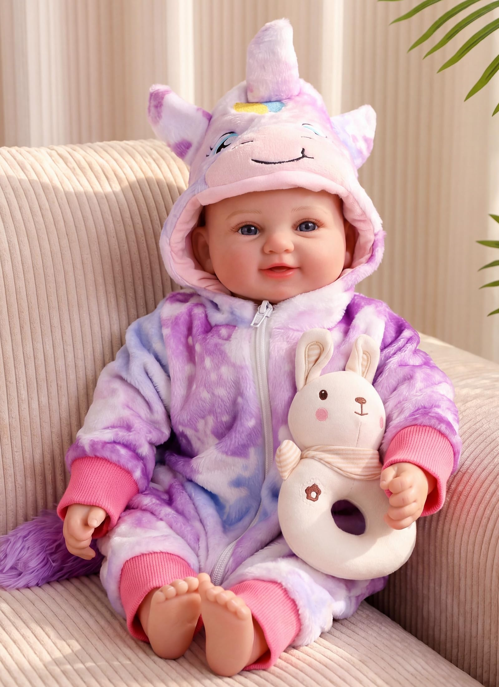 BABESIDE 17-Inch Realistic Baby Doll