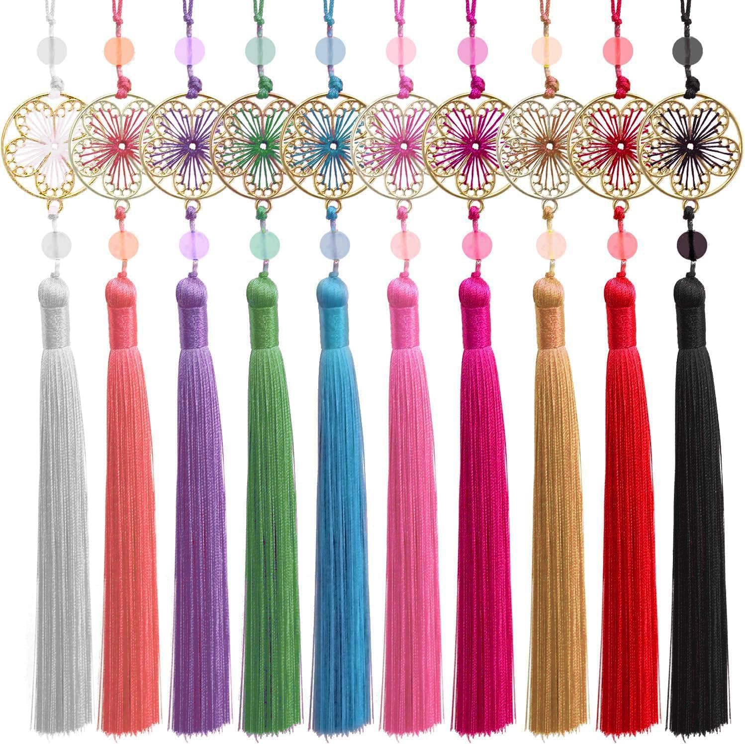 200 Mini Quasten Set - 20 Farben Für DIY Schmuck & Deko