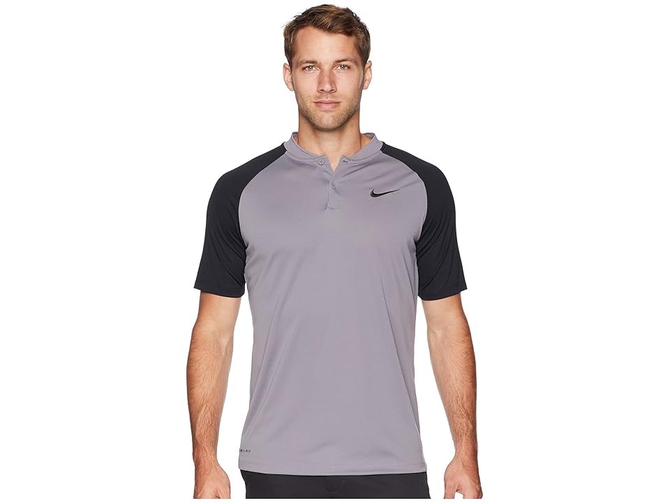 

Nike Golf Victory Blade Polo (Gunsmoke/Black/Black) Men's Clothing