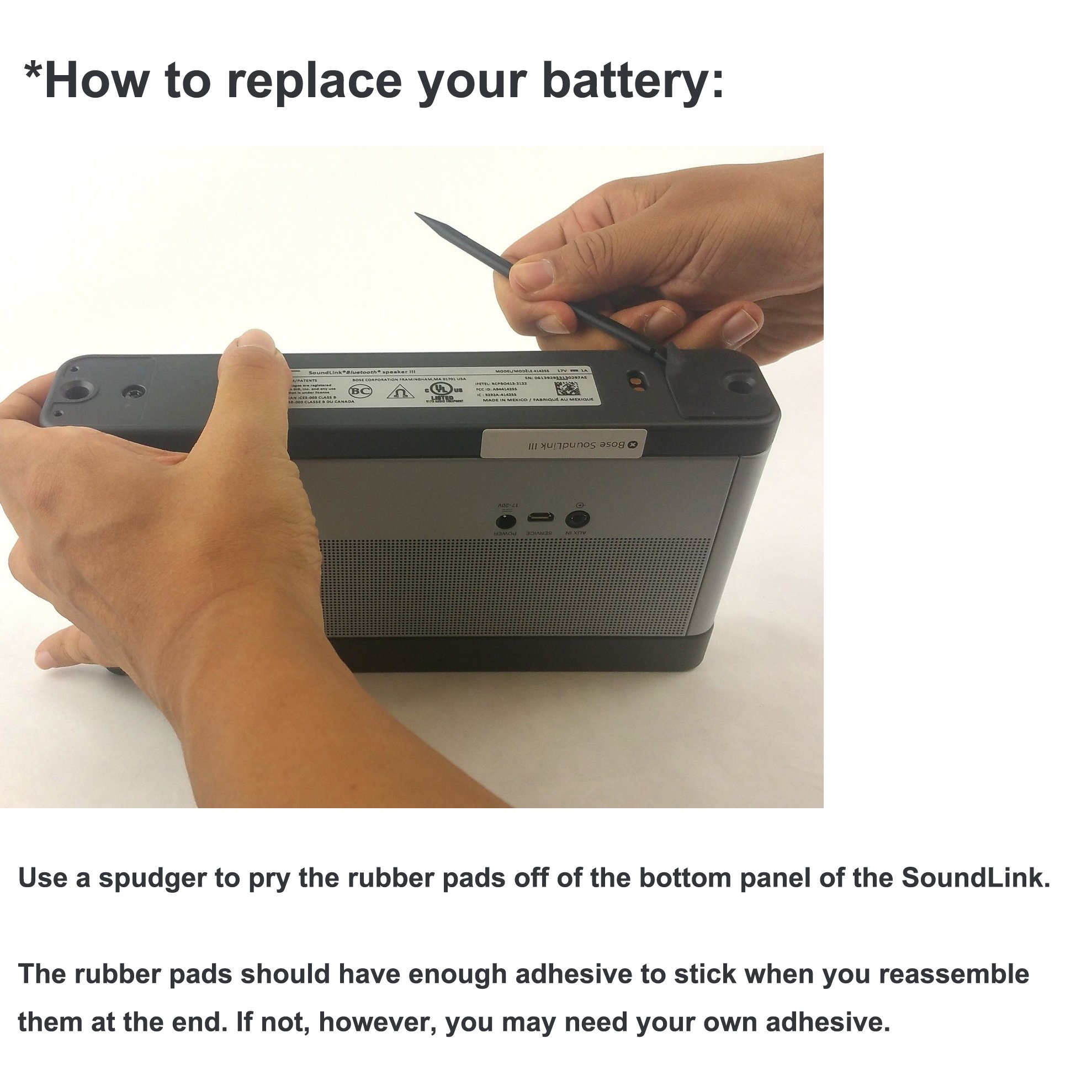 Batteria Per Bose SoundLink III E Speaker Bluetooth - 11.1V 2330mAh, Compatibile Con Modelli 359498