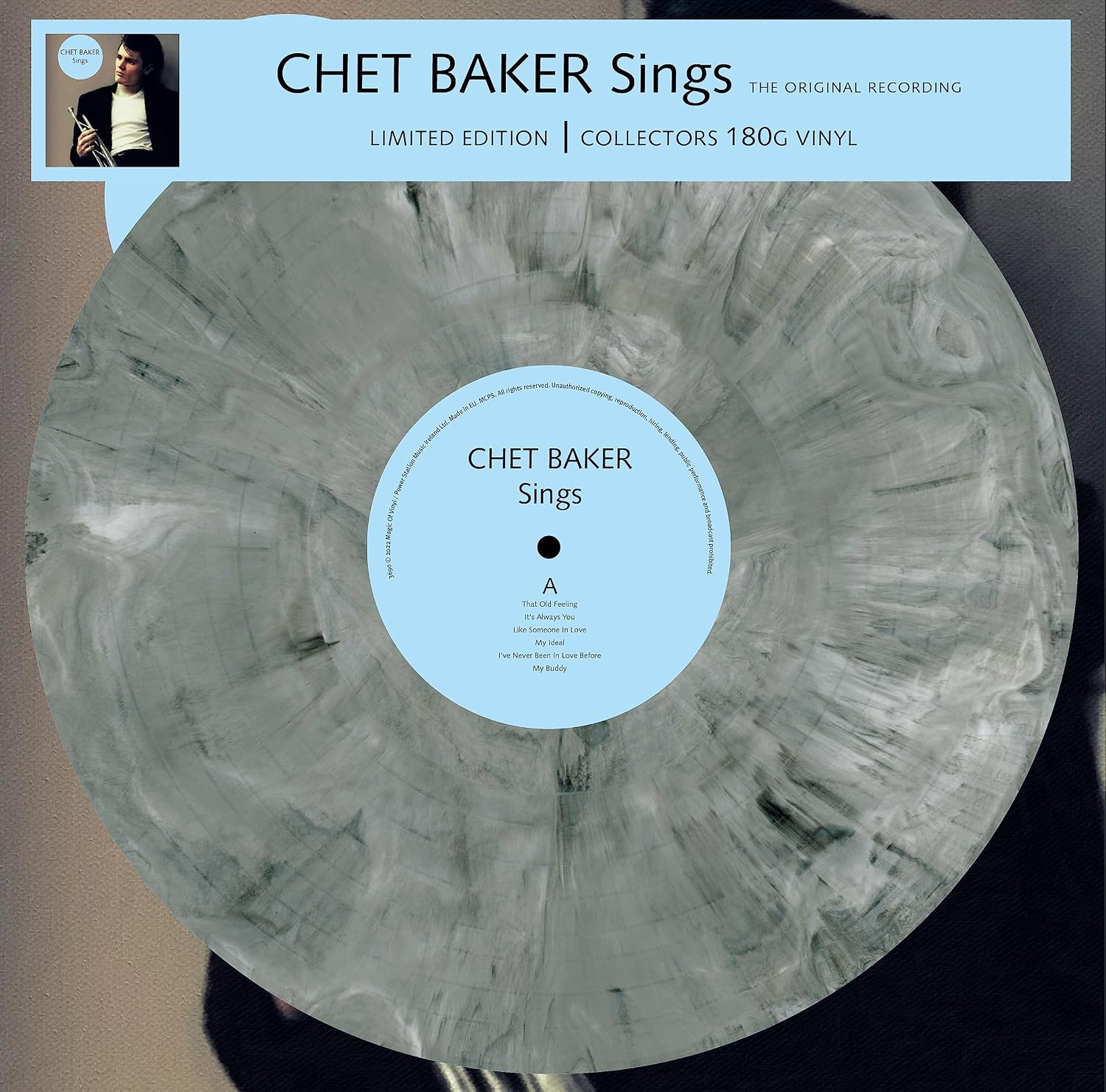 Chet Baker Sings - Limited Edition Colored Vinyl by Unknown Artist — album cover