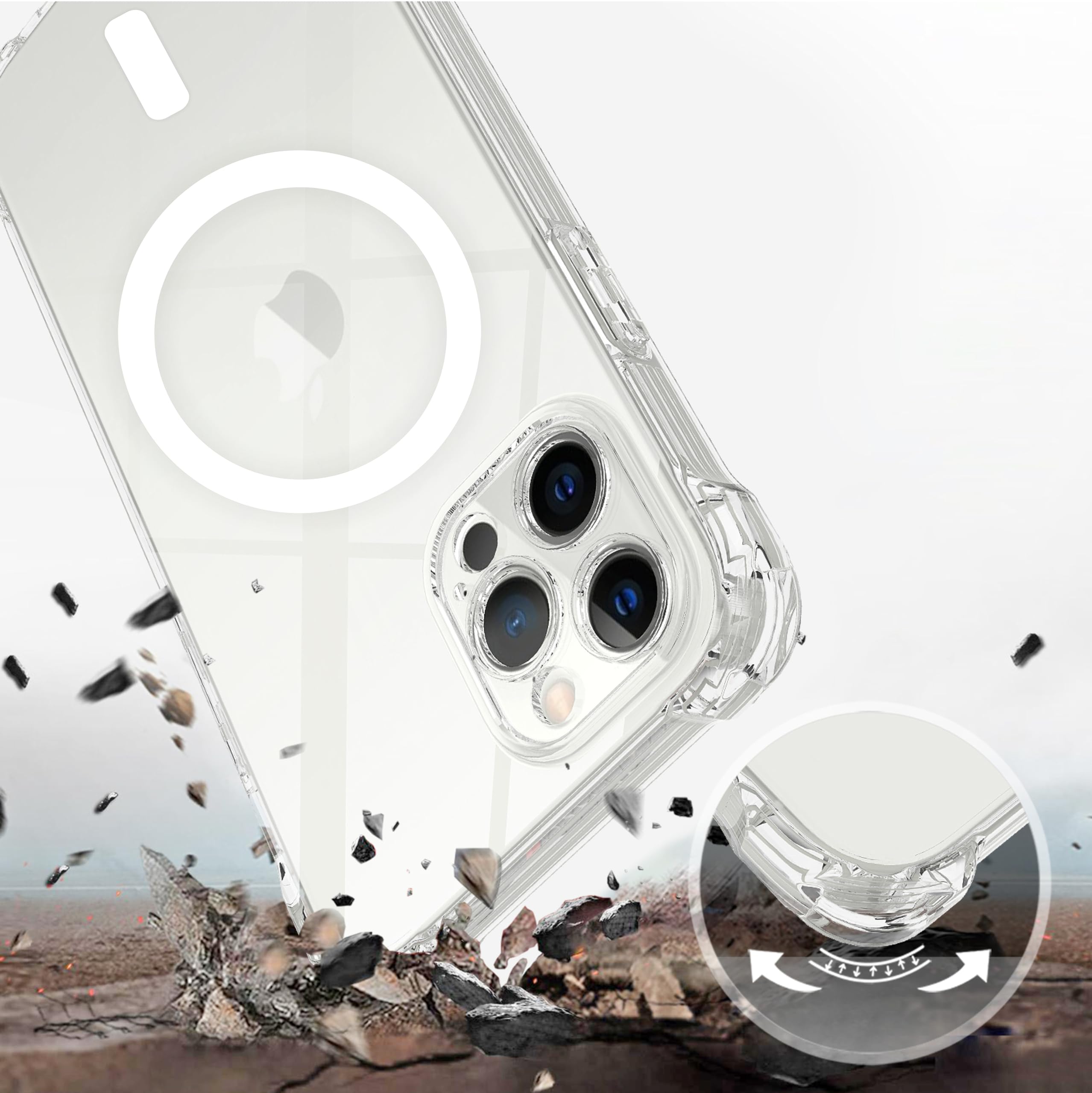 iPhone用 透明ソフトケース マグネット機能付き Amazon.co.jp: iPhone 15 用 ケース クリア Magsafe対応 マグネット