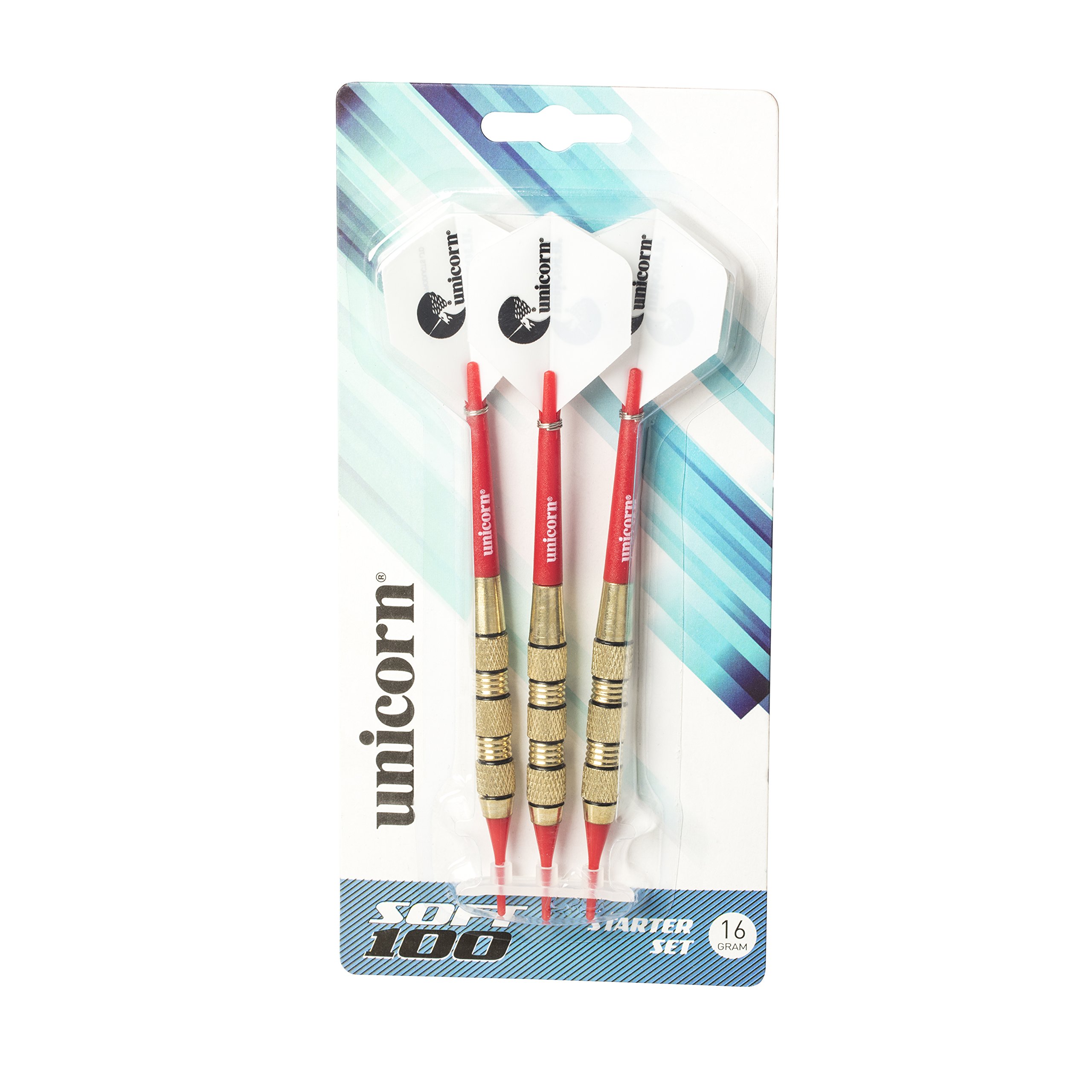 Amazon.com : Unicorn Soft 100 Dart Set : Sports & Outdoors