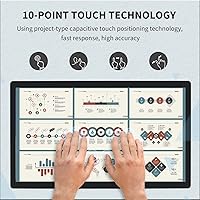 Vista 2 de Tableta con monitor de pantalla táctil Android 12 de 23.8 pulgadas, 16:9 FHD 1080P, WiFi y BT, altavoces integrados, RK3588 4GB RAM y 64GB ROM