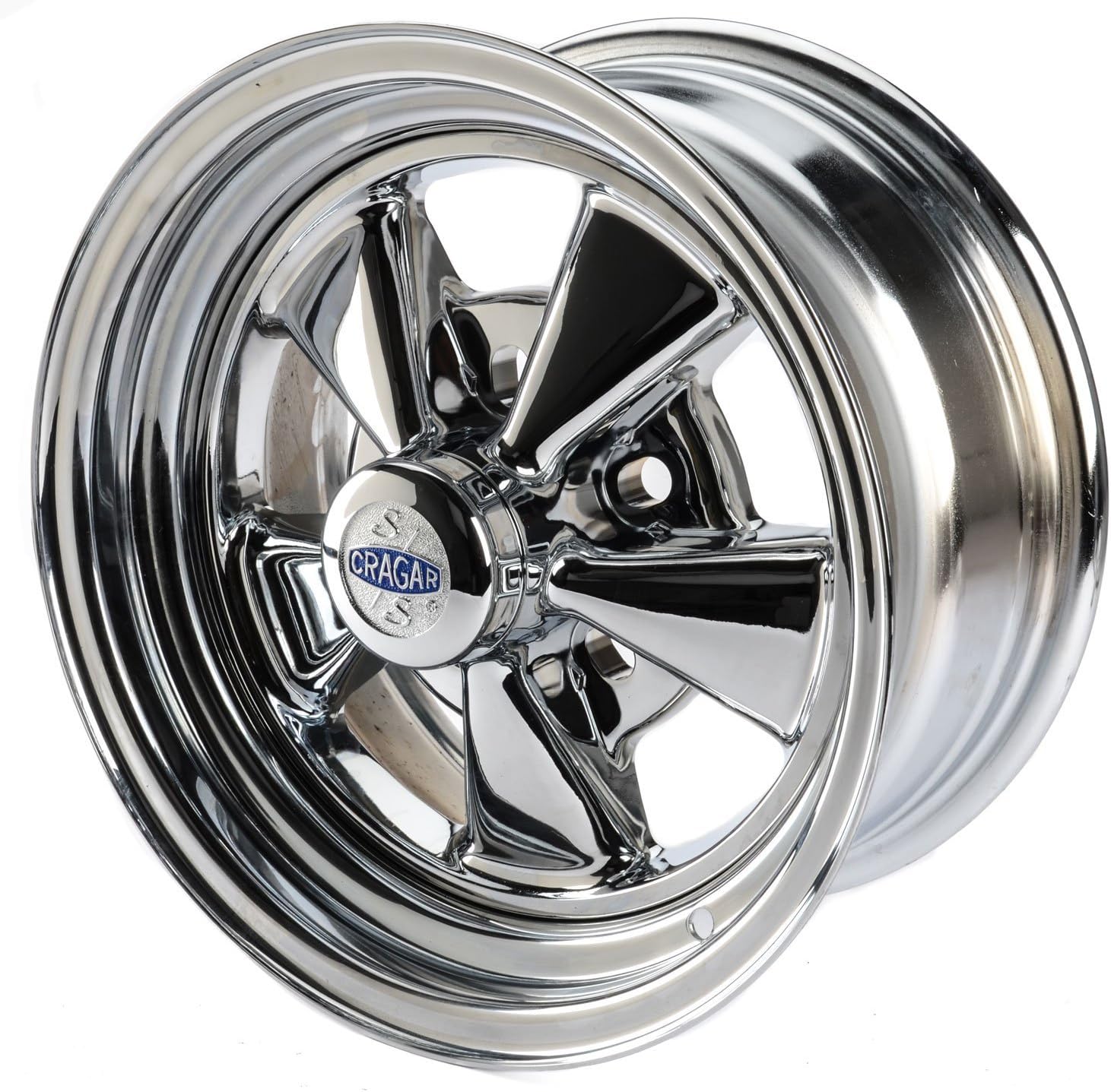 Cragar 08050 08/61 Series Super Sport Wheel Size: 15'' x 6''