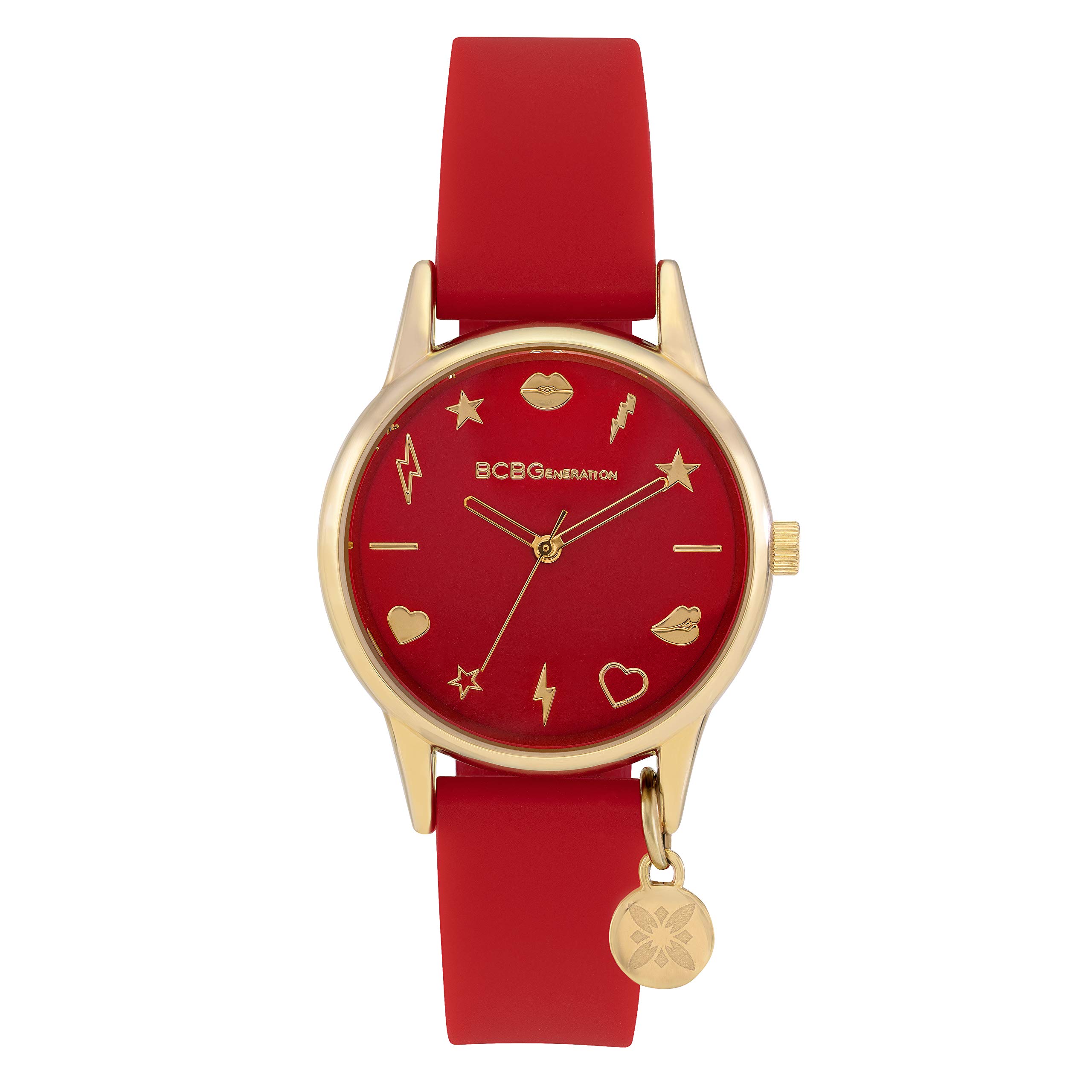 BCBG MAX AZRIA Max Azria Analog Red Dial Womens Watch-GN50926005 (B07P57MLF6) Amazon Price History, Amazon Price Tracker