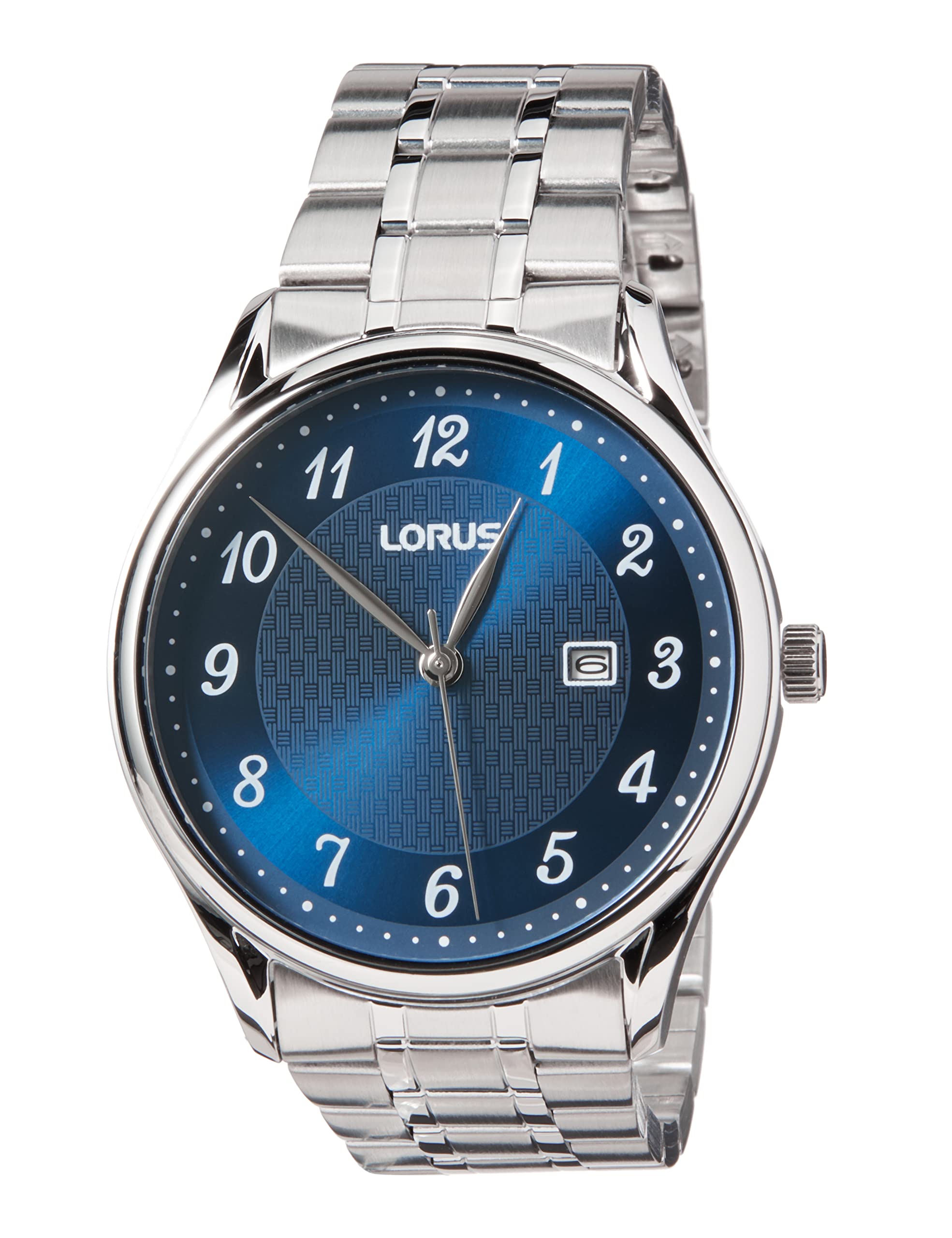 Lorus Orologio analogico al quarzo da uomo con bracciale in metallo