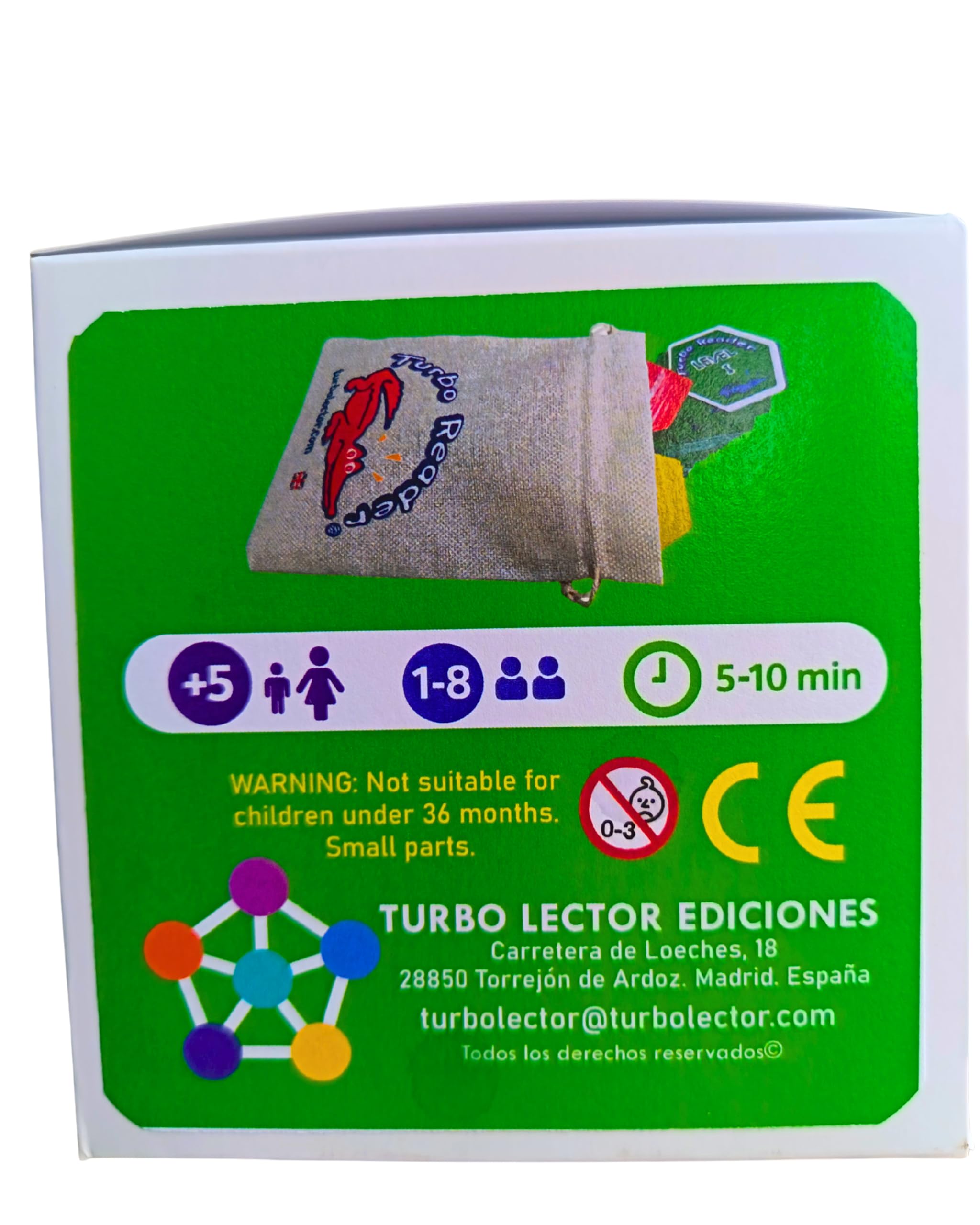 Genérico Turbo Reader Game - Aprende inglés Jugando. Mejora la fluidez y la comprensión lectora en inglés.