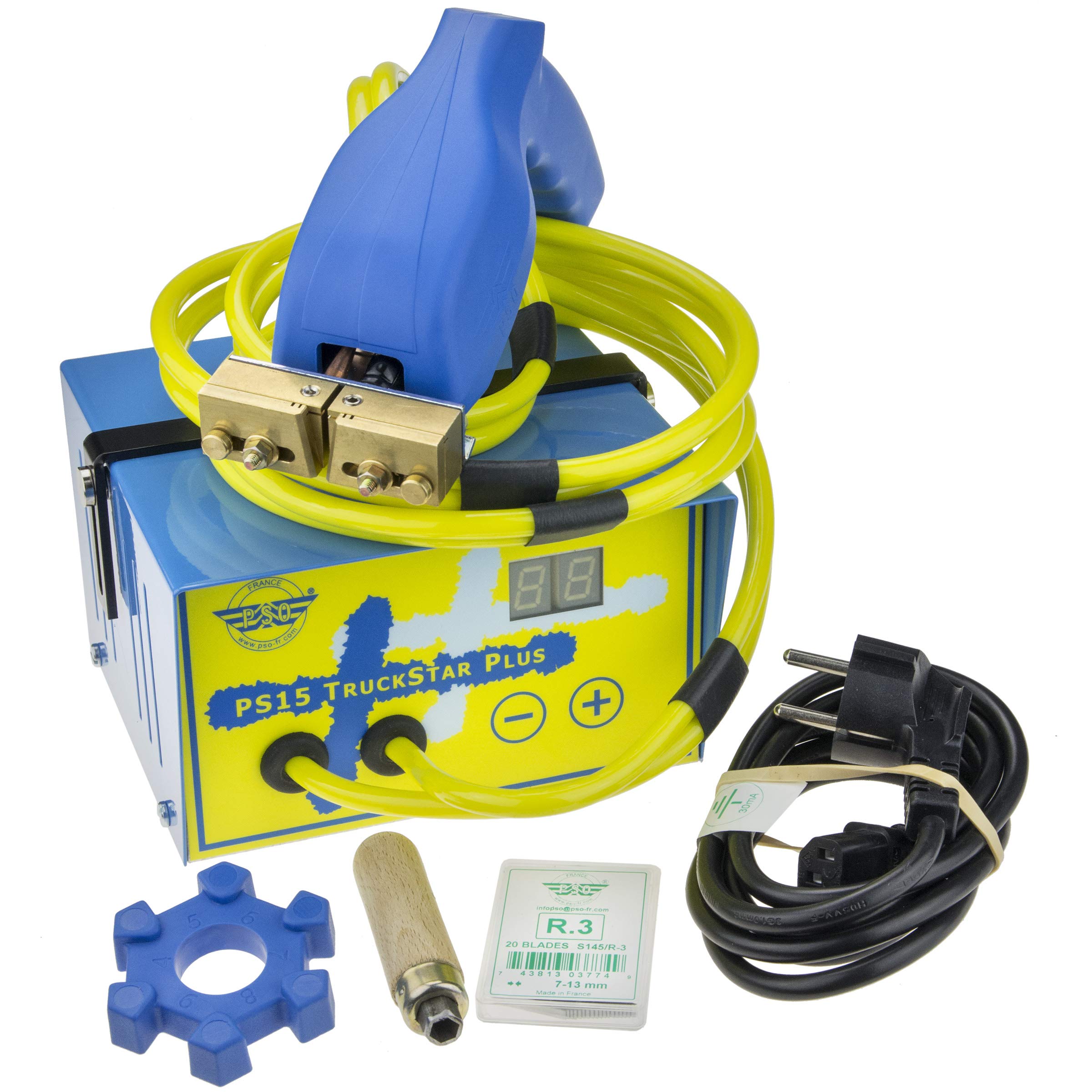 Cortador de perfiles PS15, 230 V, cable largo, certificado CE, para recorte (PS-15 TruckStar Plus, 500 W)
