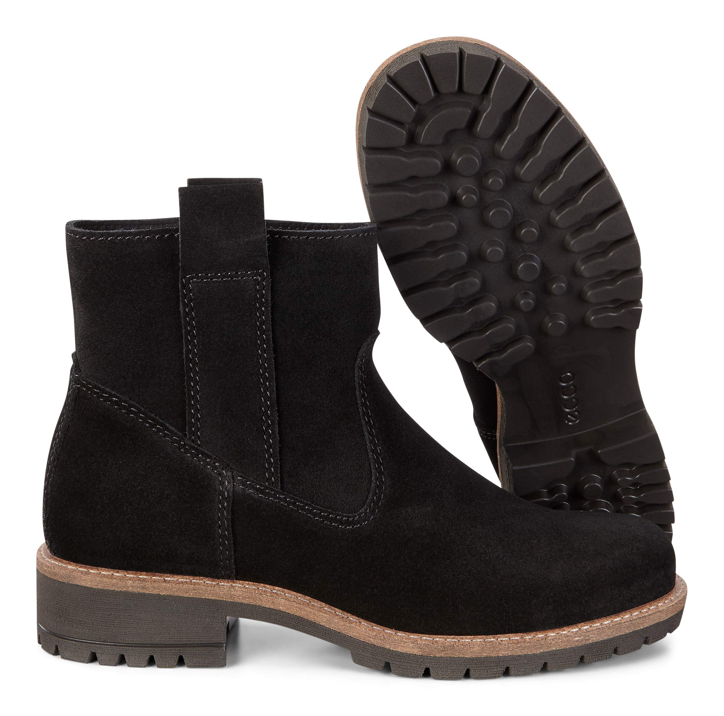 ECCO Damen Elaine Cocoa BrownDark Clay Ankle Boot Classic